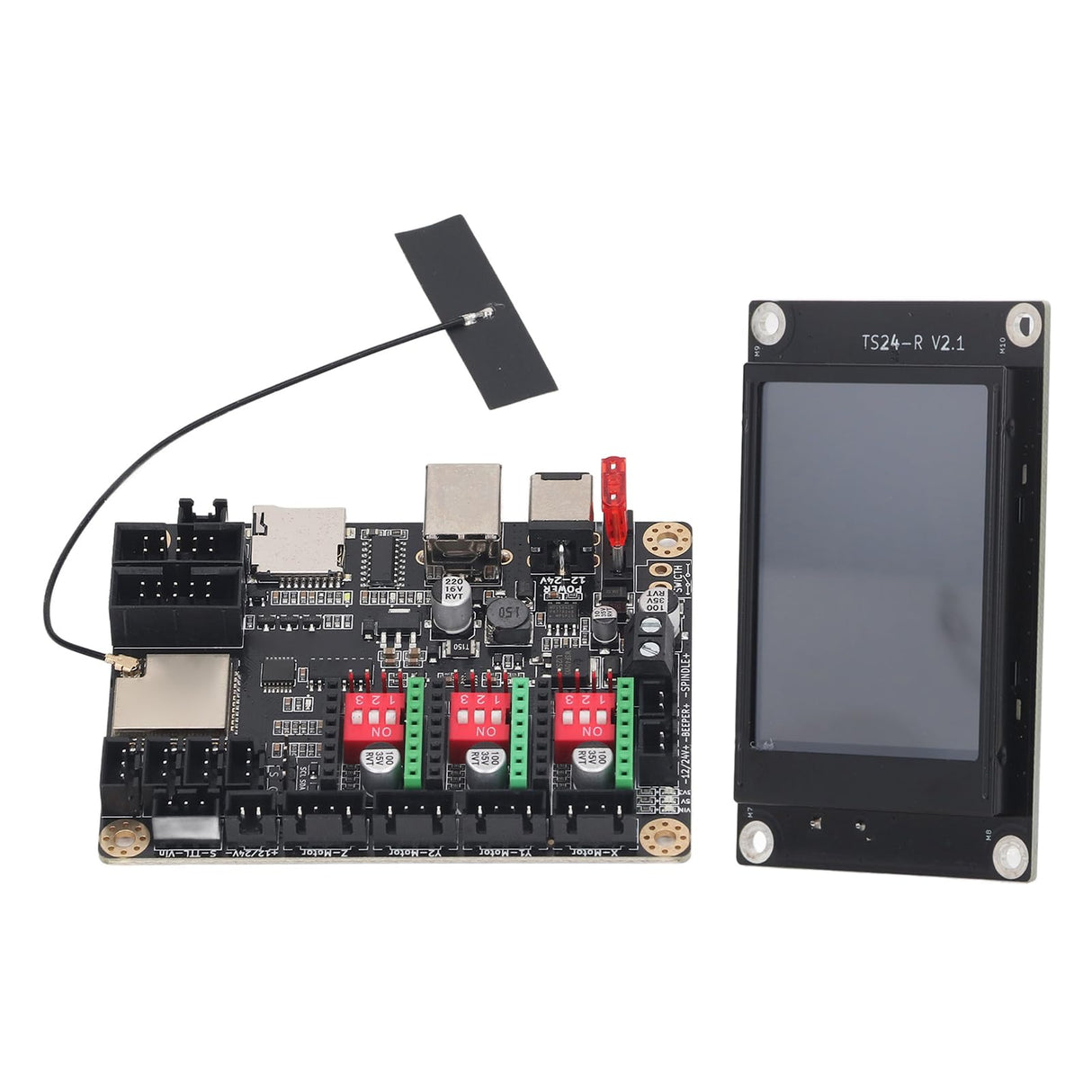 3D Printer Motherboard Kit 3D Printer Mini Controller Board Laser Engraving Machine Main Board 32 Bit for MKS DLC32 V2.1 Control Board FTVOGUE