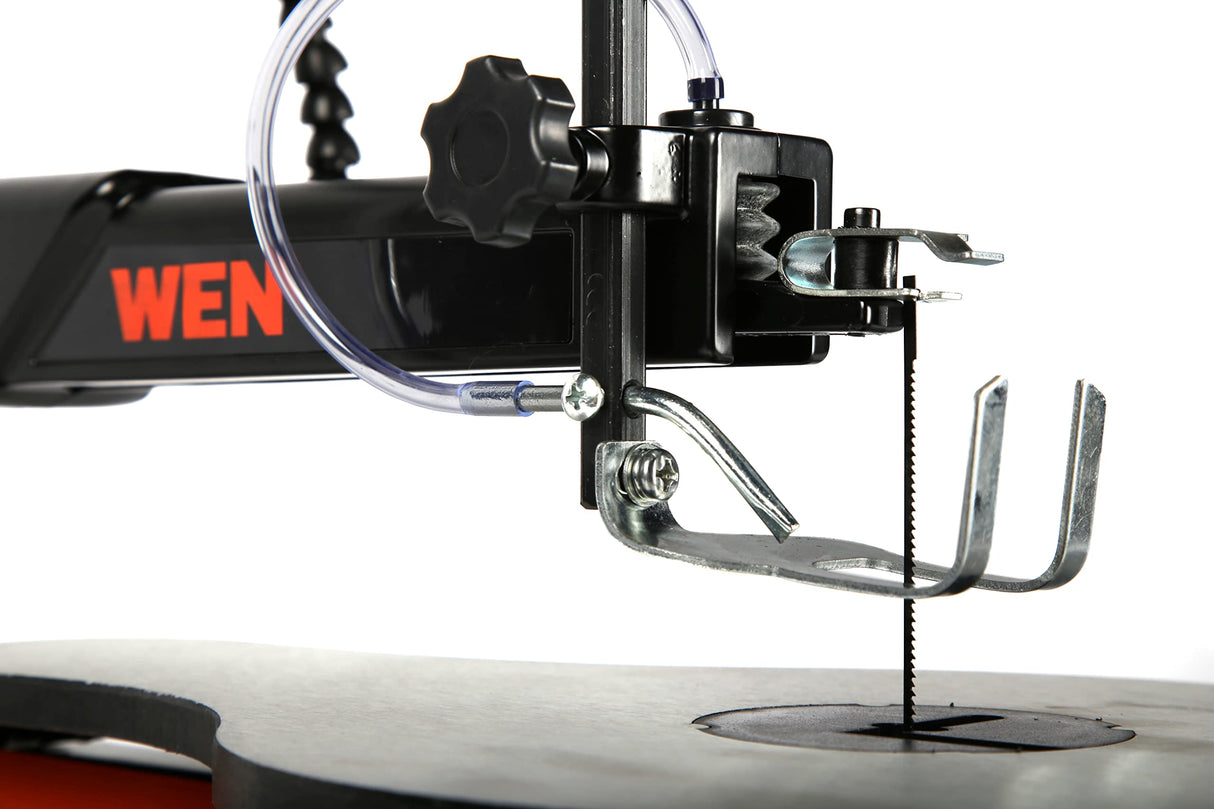 WEN 3923 16-Inch Variable Speed Scroll Saw with Easy-Access Blade Changes and Work Light , Black WEN