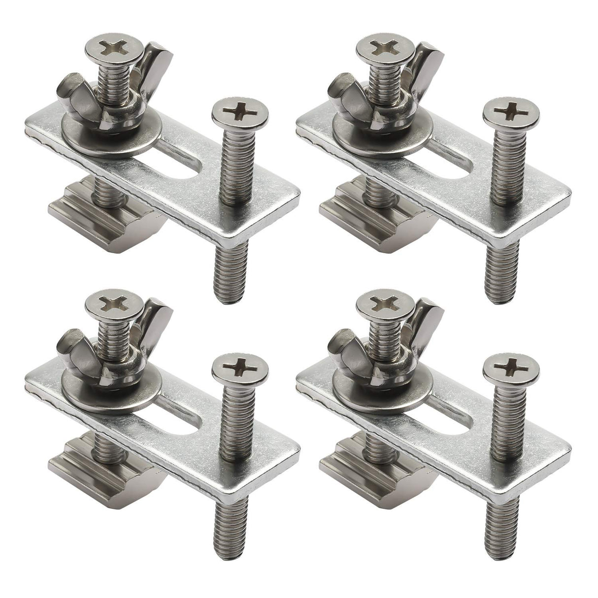 Genmitsu 4PCS T-track Mini Hold Down Clamp Kit, Compatible with 3018-PRO/3018-MX3/3018-PROVer CNC Router Machine Genmitsu