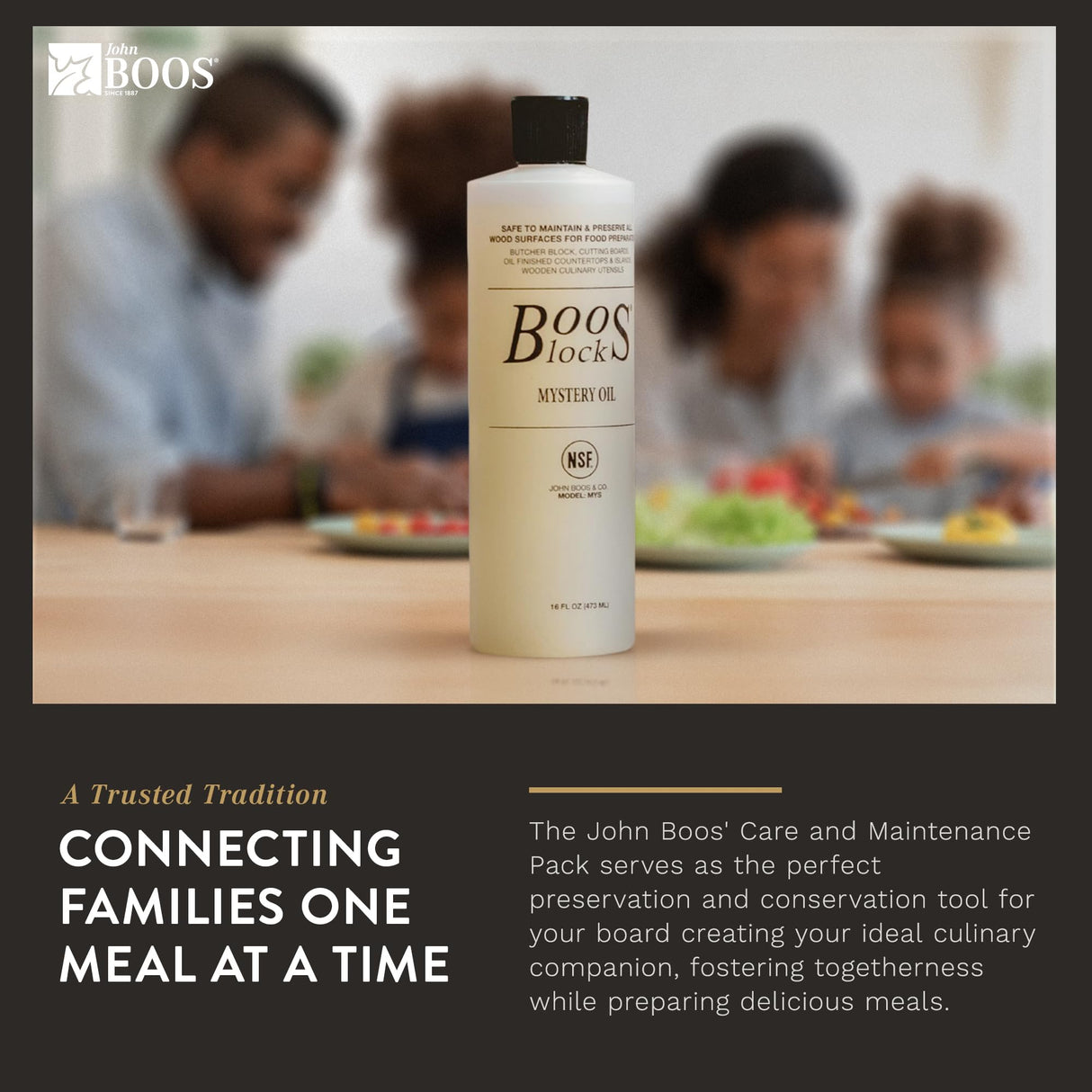 John Boos 16 Oz All Natural Beeswax Moisture Care for Wood Kitchen Cutting Boards, Boos Chopping Block & Countertops, Food Safe Charcuterie Essential John Boos