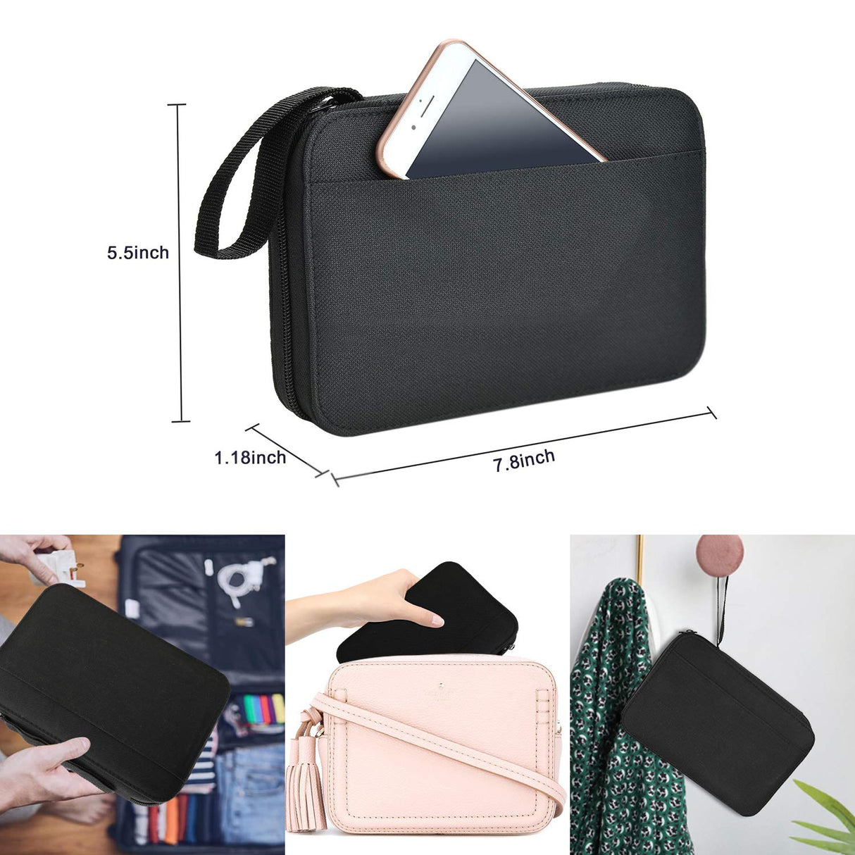 Marcoon Sewing KIT, DIY Sewing Supplies with Sewing Accessories, Portable Mini Sewing Kit for Beginner, Traveller and Emergency Clothing Fixes, with Marcoon