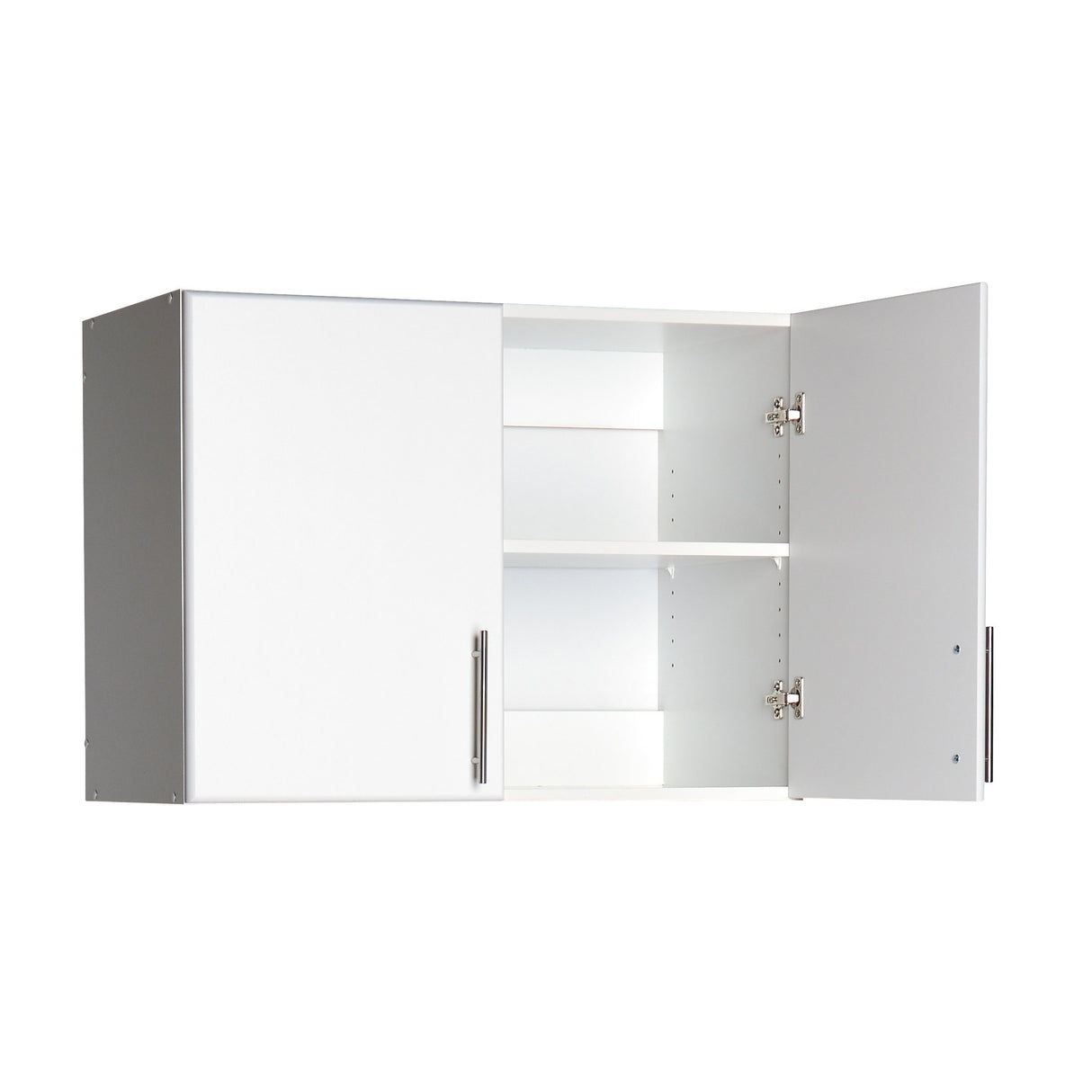 Prepac Elite Wall Cabinet with Storage Shelf - Multifunctional Garage, Kitchen, and Bathroom Cabinet in White Prepac