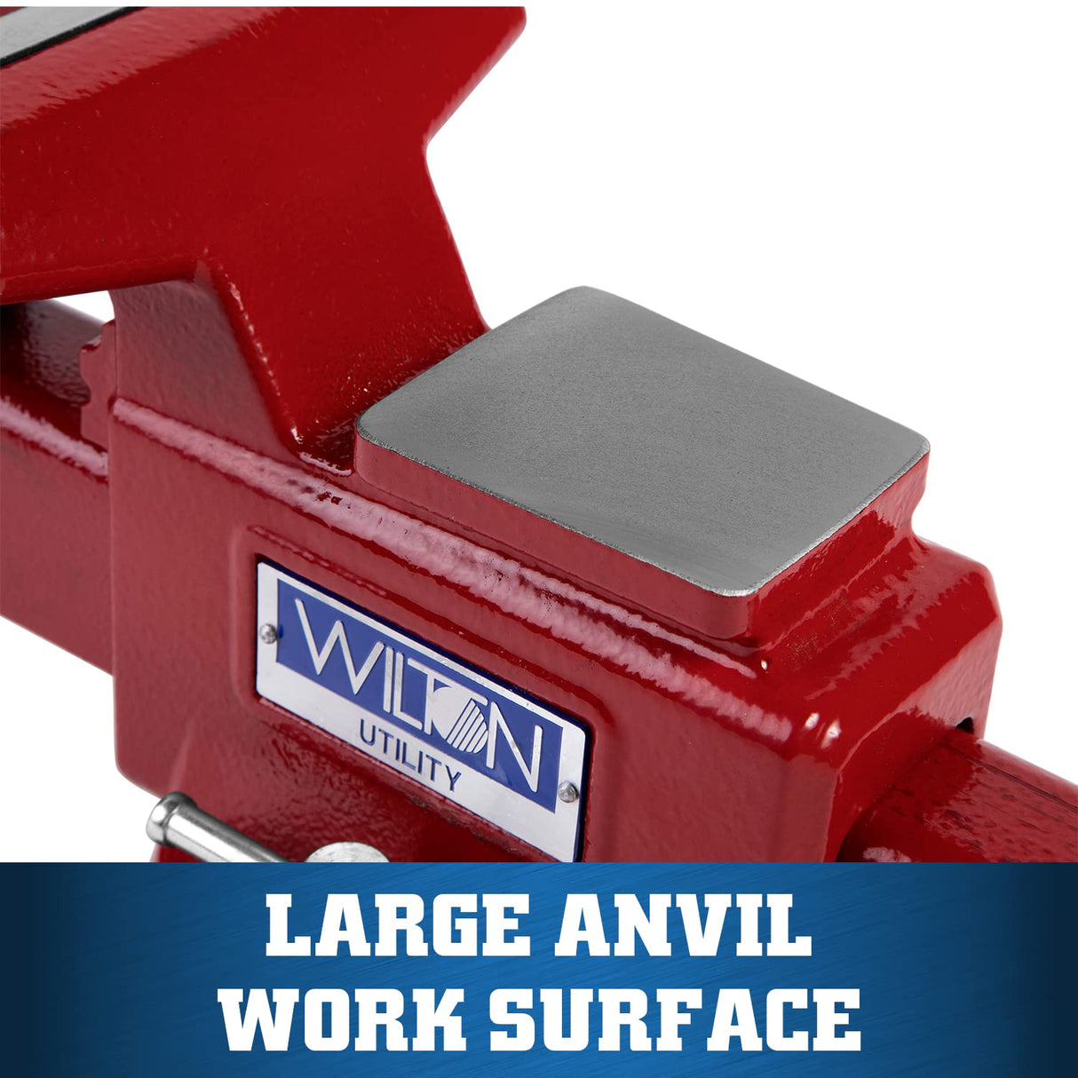 Wilton 676U Utility Bench Vise, 6-1/2" Jaw Width, 6" Jaw Opening (28820) Wilton