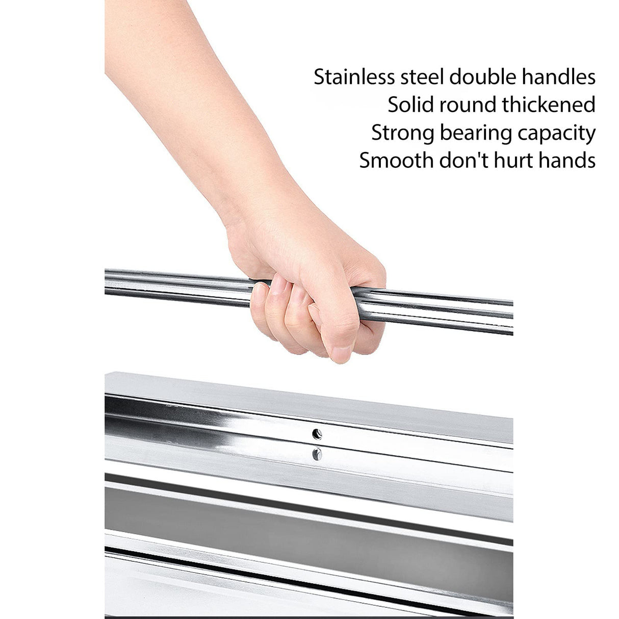 Portable Cantilever Tool Box Crafted from Stainless Steel with 5 Tray Cantilever for Home and Auto Repair Folding Metal Toolbox. (460) Walfront