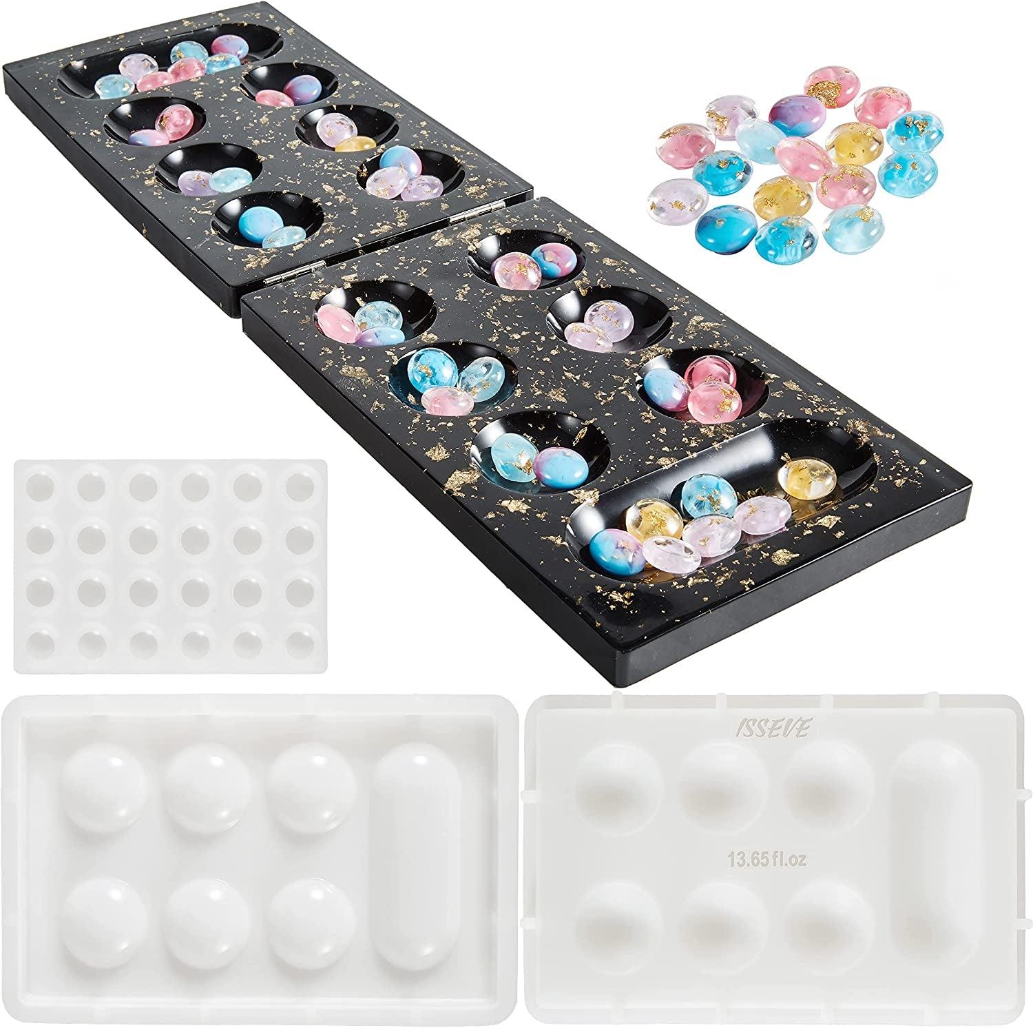 Silicone Mold For Epoxy Resin Set Jewelry Casting Mould Kit with