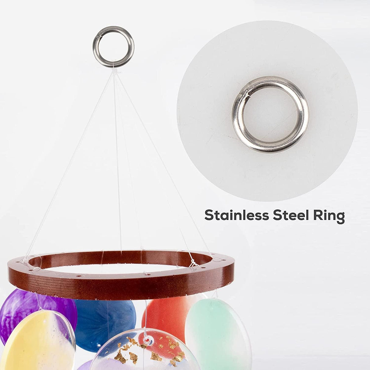 Silicone Resin Molds for Wind Chime, DIY Resin Wind Chime Molds Resin Casting Mold for Home Décor Resin Craft Supplies WoodArtSupply