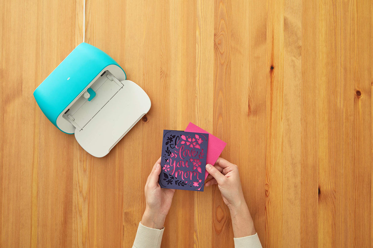 Cricut Joy Insert Cards - DIY greeting card for Baby Shower, Birthday, and Wedding - Matte Holographic Cream/Gold, 12 ct Cricut