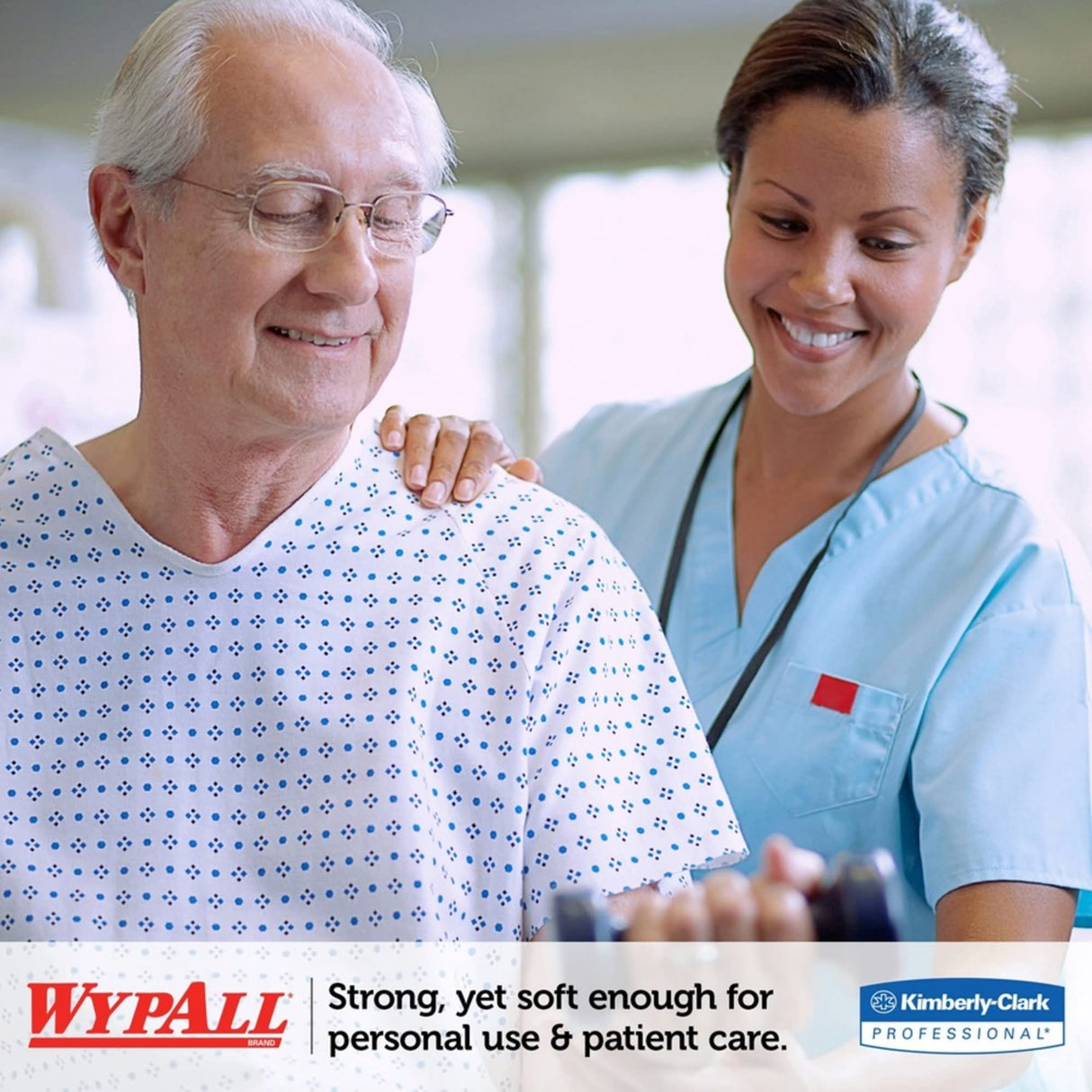 WypAll® GeneralClean™ L30 Heavy Duty Cleaning Towels (05812), Quarterfold, Strong and Soft Towels, White (90 Sheets/Pack, 12 Packs/Case, 1,080 Wypall