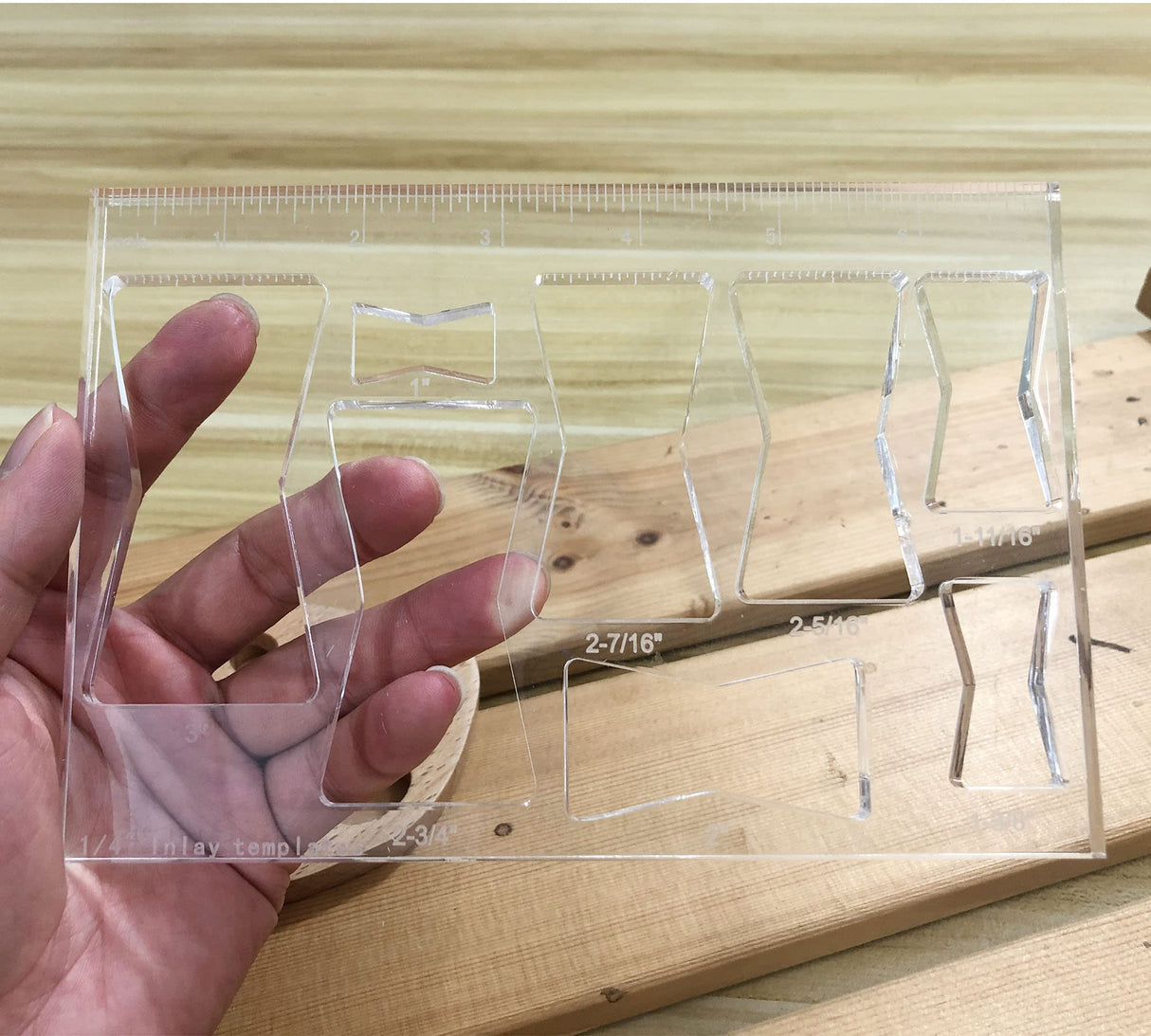 Hecfu 8 in 1 Router Template for Woodworking, Router Jig Bowtie Template, Bowtie Router Template Jig Kit, Butterfly Inlay Template Decorative Hecfu