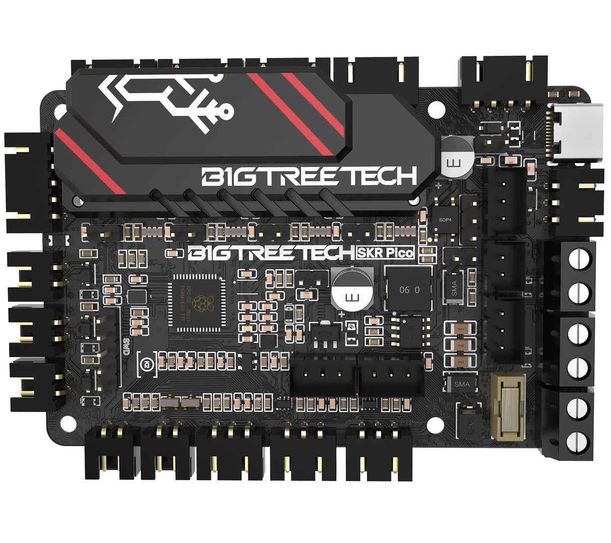 BIGTREETECH SKR Pico V1.0 Controller Board Perfectly Compatible with Voron V0.1 3D Printer, Fits for Raspberry-Pi Using Klipper Firmware, Entry-Level BIGTREETECH