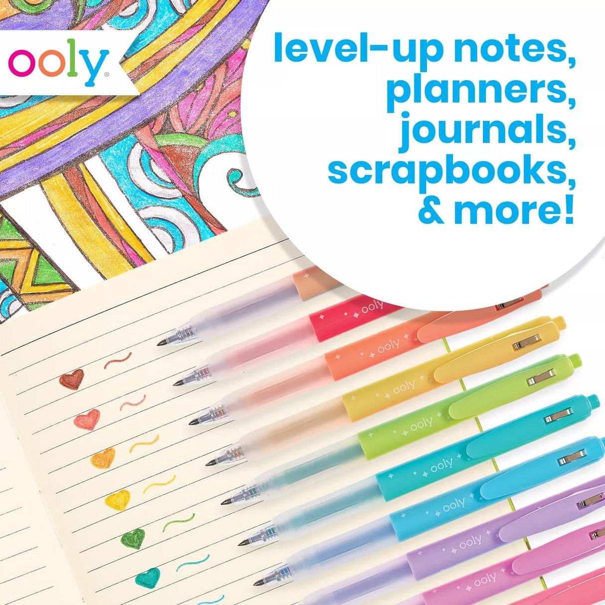 Oh My Glitter! Gel Pens - Set of 4 Ooly