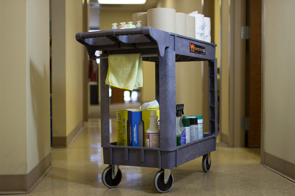 WEN Service Utility Cart, 500-Pound Capacity, 40 x 17-Inch WEN