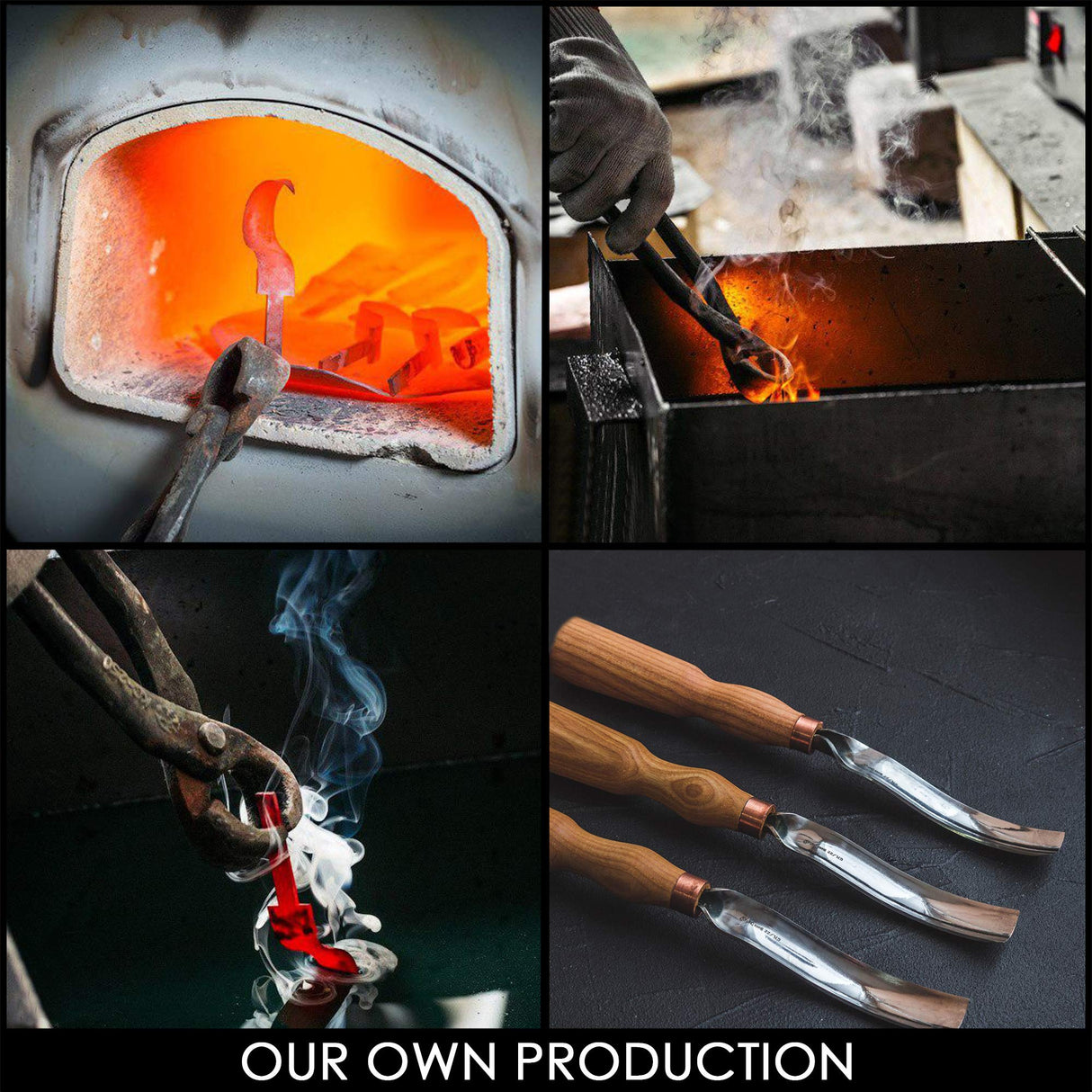 BeaverCraft Wood Carving Gouge 7L/22 Wood Carving Chisels Professional - Spoon Gouge, Cup Chisel Curved Chisel for Woodworking - Spoon Carving Knife BeaverCraft