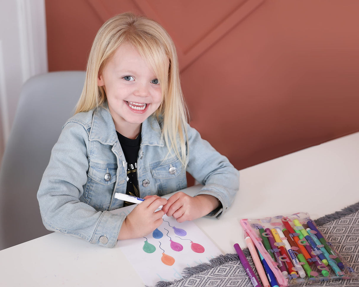 Marvin's Magic - NEW x 30 Amazing Magic Pens - Color Changing Magic Pen Art - Create 3D Lettering or Write Secret Messages - Includes 30 Magic Pens Marvin's Magic