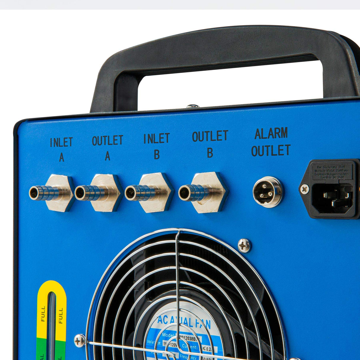 OMTech 6L Dual Industrial Water Chiller 0.9hp 3.2gpm Water Cooling System CW-5202 Water Cooler w 2 Inlets & Outlets to Chill Two 60W 70W 80W 90W 100W OMTech