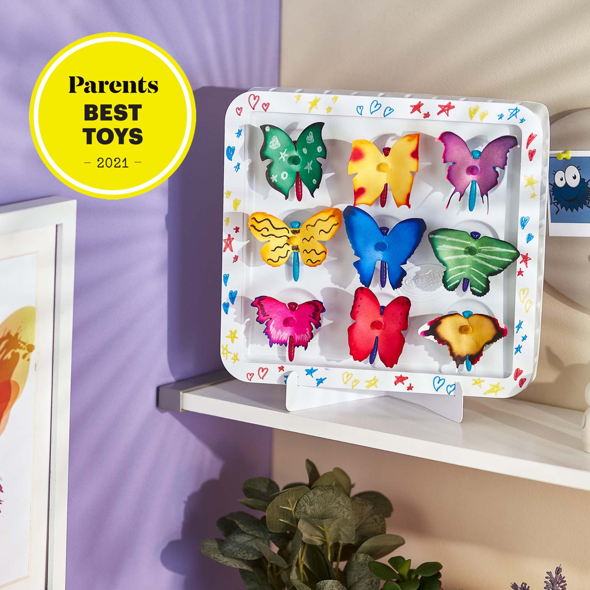 Crayola Paper Butterfly Science Kit, STEAM Toy, Gift for Kids, Ages 7, 8, 9, 10 Crayola