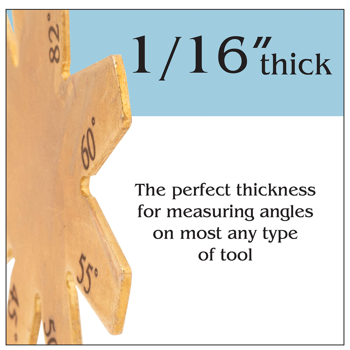 Savannah Steel Angle/Bevel Gauge for Wood Turning Tools and General Workshop Tool Angle Checking Savannah