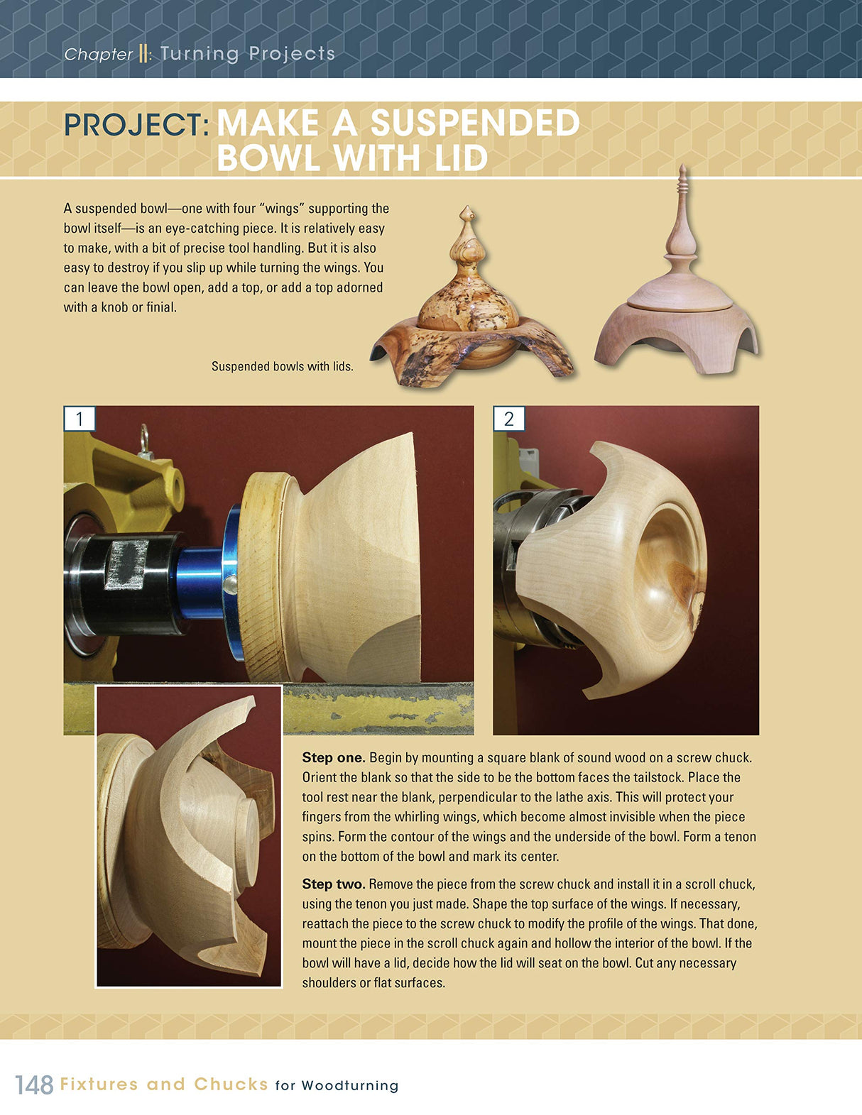 Fixtures and Chucks for Woodturning: Everything You Need to Know to Secure Wood on Your Lathe (Fox Chapel Publishing) Advice, How-Tos, and Fox Chapel Publishing