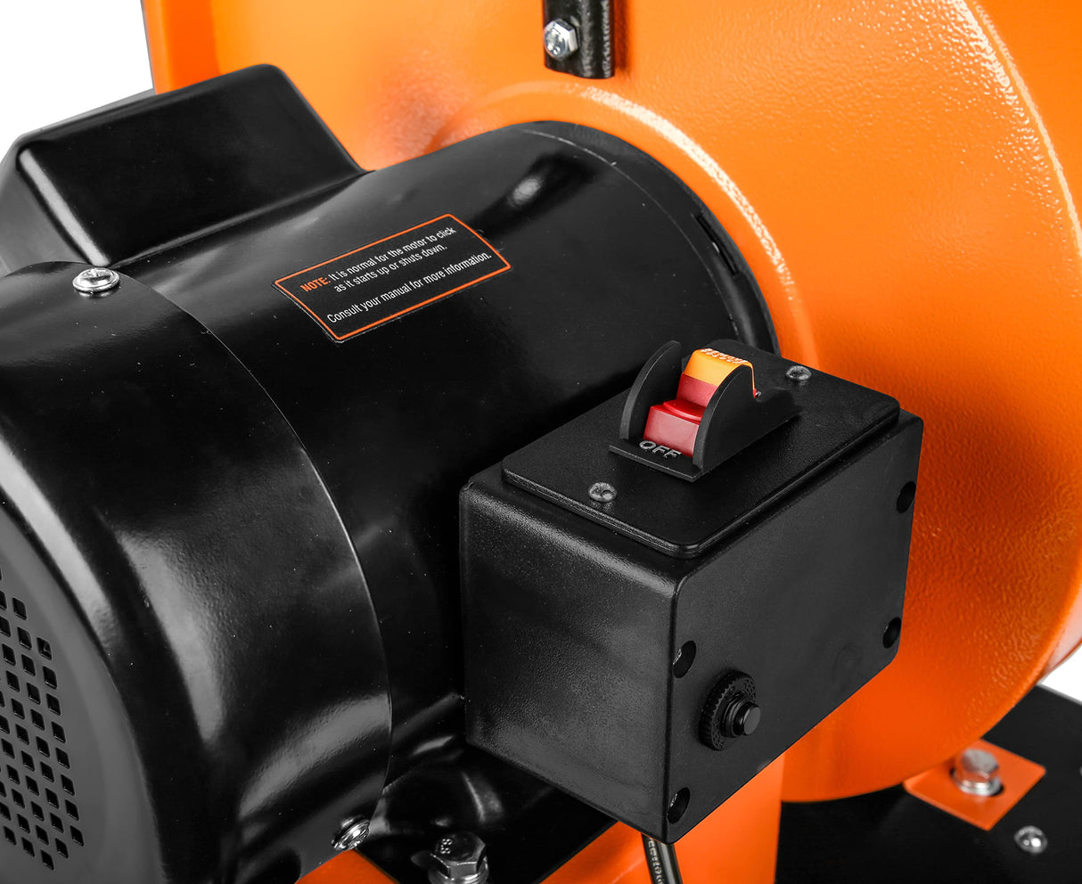 WEN DC3474 7.4-Amp Rolling Dust Collector with Induction Motor, 15-Gallon Bag and Optional Wall Mount , Black WEN