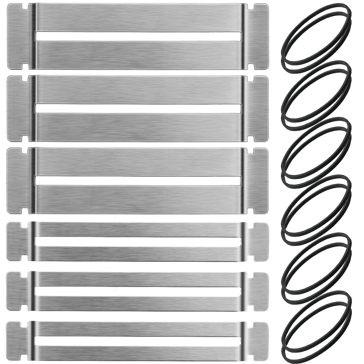 3 Set Guitar Fingerboard Guards Stainless Steel Bass Guitar Fingerboard Guards Luthier Tool Fretboard Protector for Dressing and Polishing Frets Boao