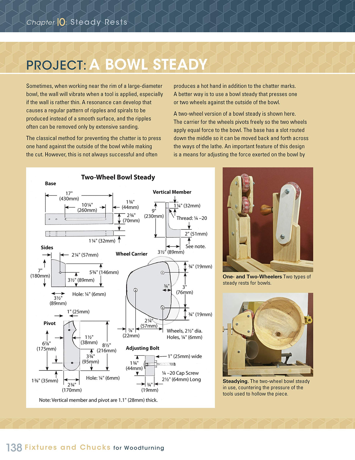 Fixtures and Chucks for Woodturning: Everything You Need to Know to Secure Wood on Your Lathe (Fox Chapel Publishing) Advice, How-Tos, and Fox Chapel Publishing
