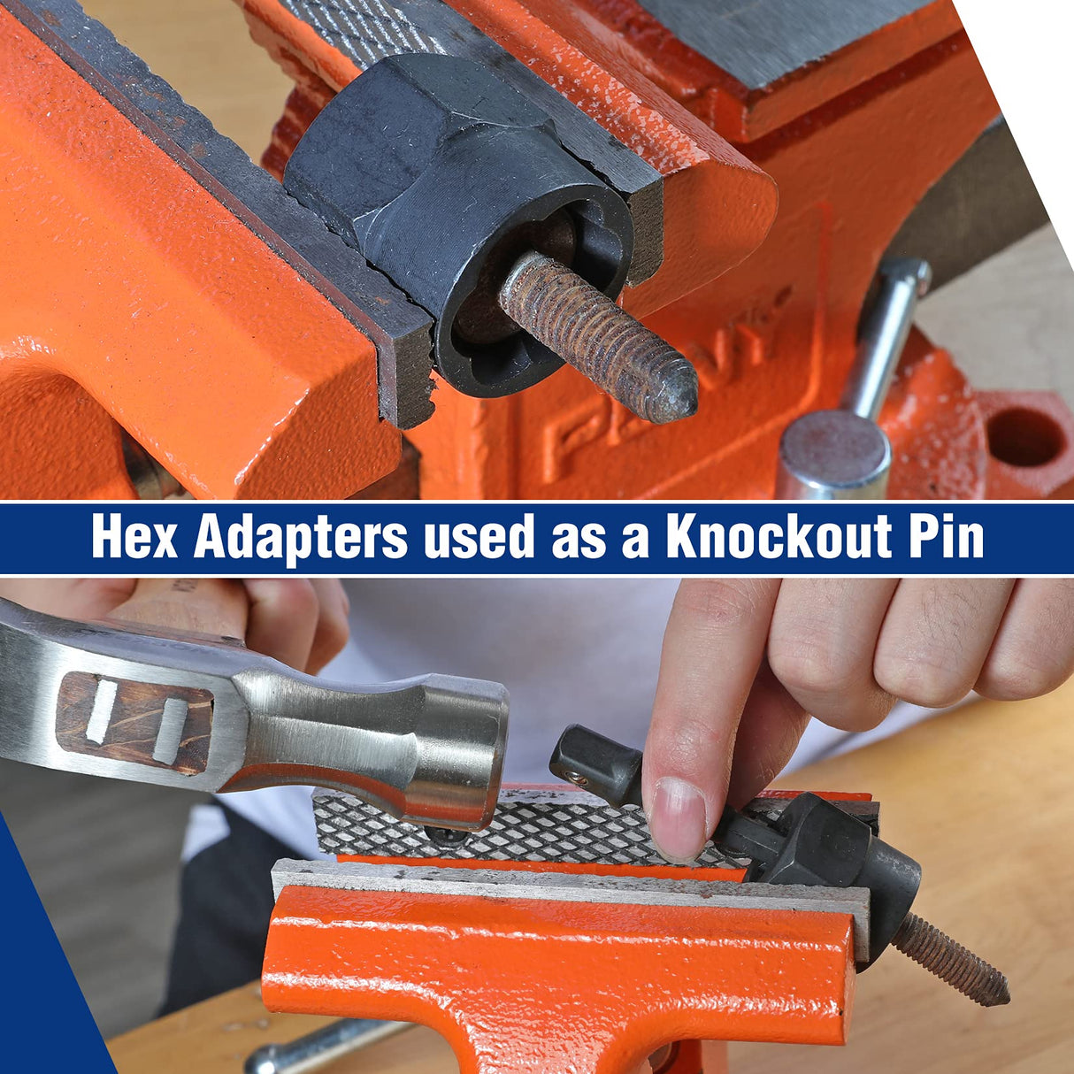 WORKPRO 15 Pieces Impact Bolt & Nut Remover Set, 3/8” Drive Bolt Extractor for Removing Stripped, Damaged, Rounded off and Rusted Bolts & Nuts WORKPRO