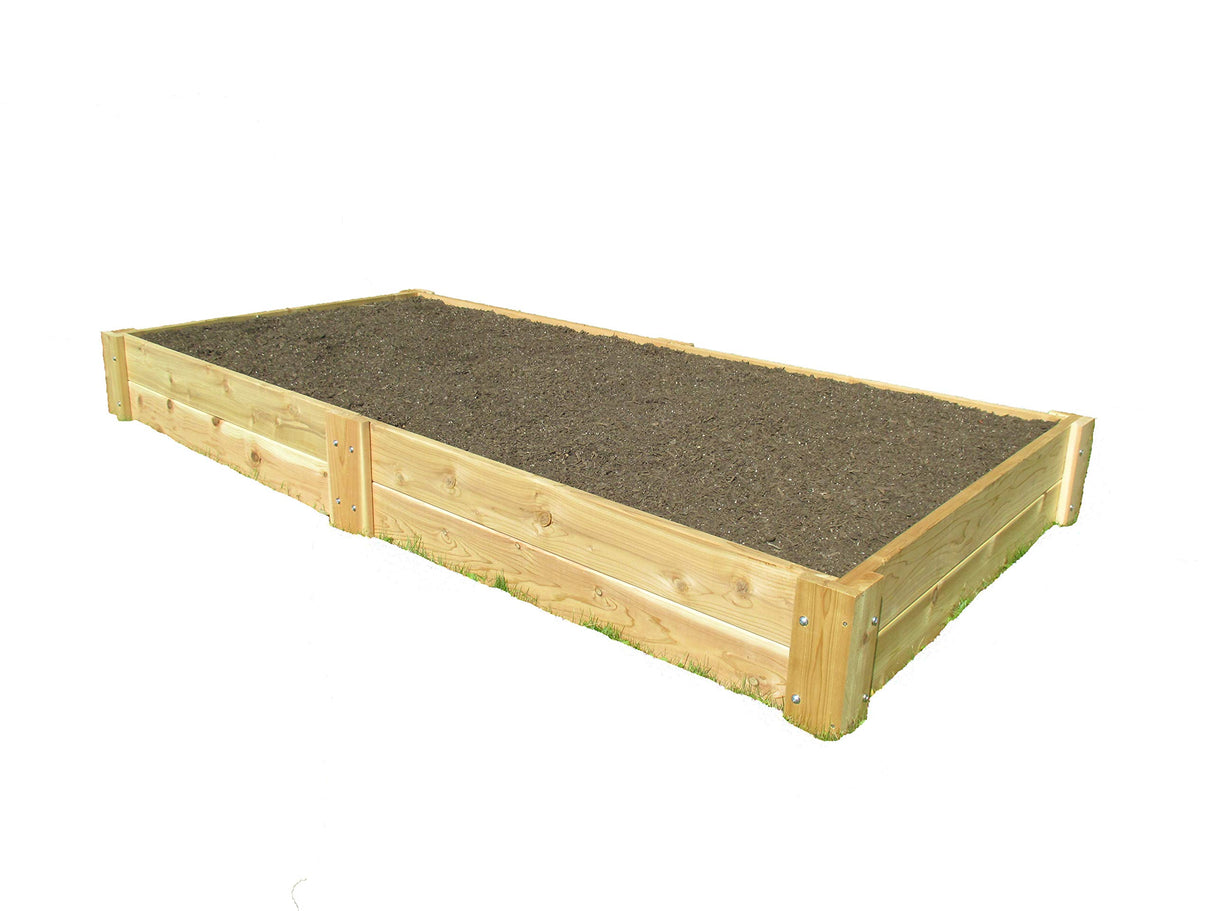 Infinite Cedar Raised Bed Garden Kit 4'x8'x11 Infinite Cedar