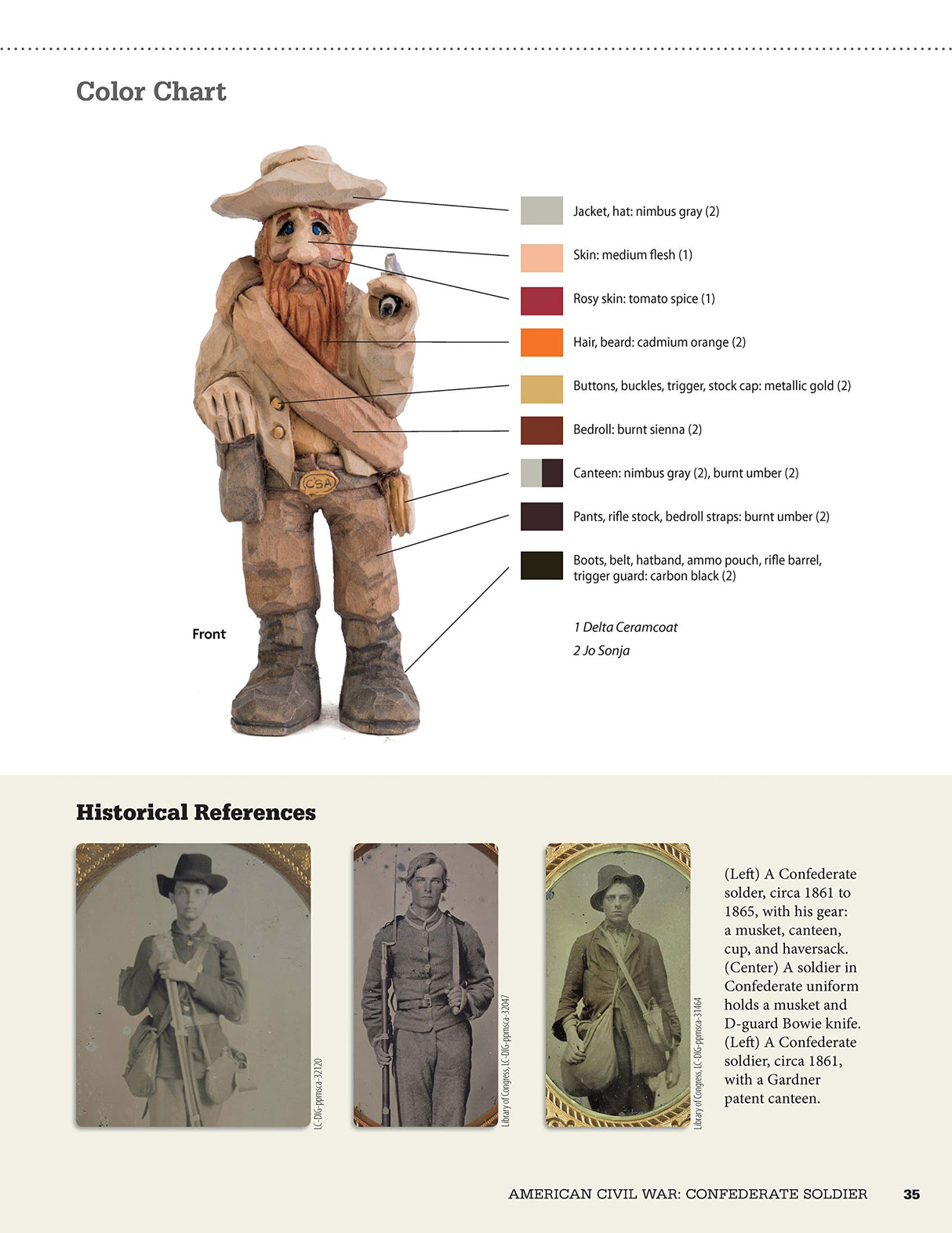 Caricature Soldiers: From the Civil War to the World Wars and Today: Patterns and Techniques for 12 Woodcarving Projects (Fox Chapel Publishing) Design Originals