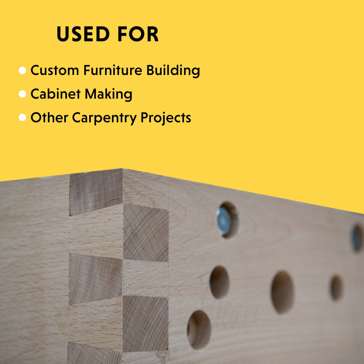 General Tools Woodworking Dovetail Jig - 12" Template Kit for Furniture & Wood Cabinet Making,Gold General Tools