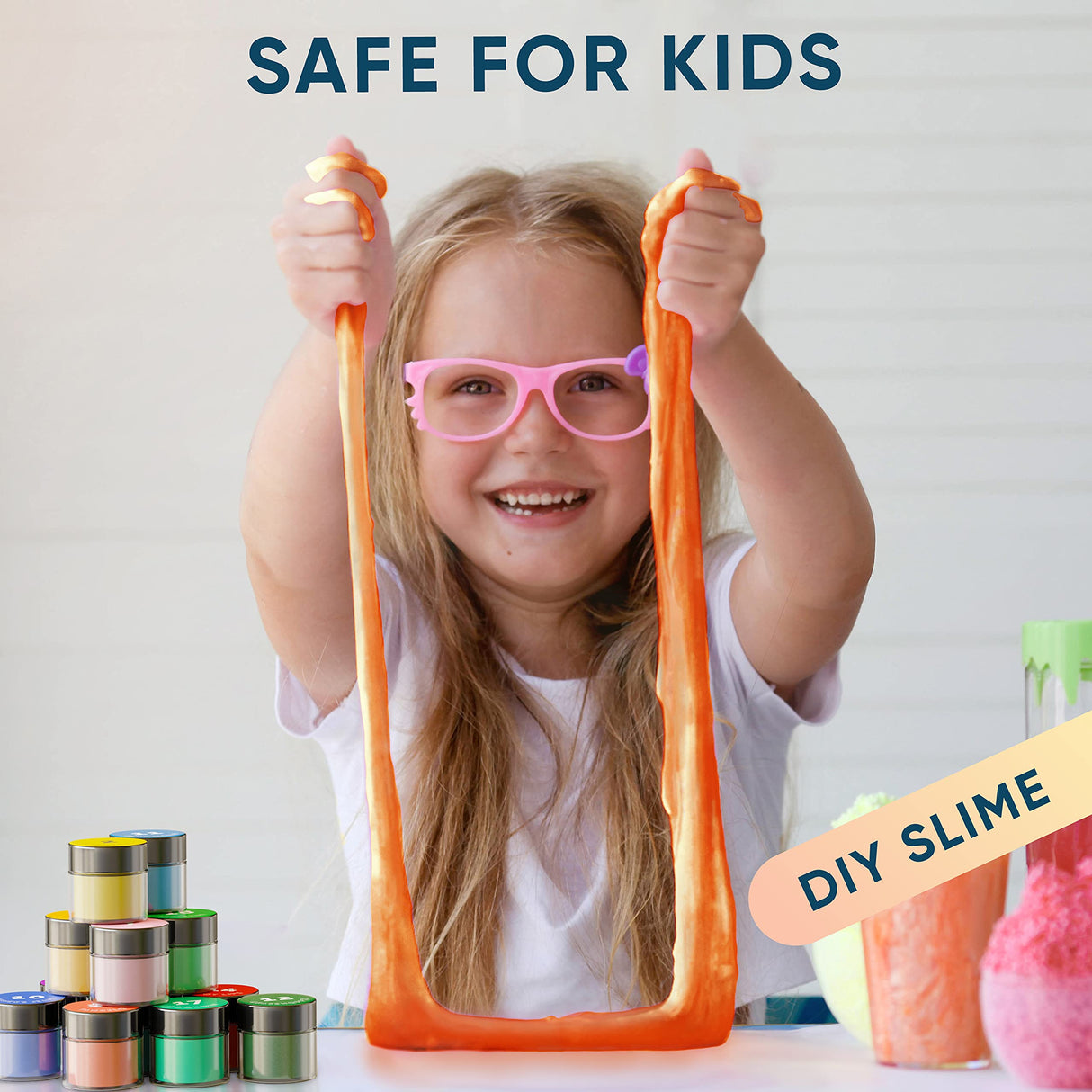 Cosmetic Grade Mica Powder 24x0.15 Oz Color Set Assortment - Organic Coloring Pigment for Epoxy, Soap Making, Lip Gloss, Body Butter, Candle Making, CRAFTISS