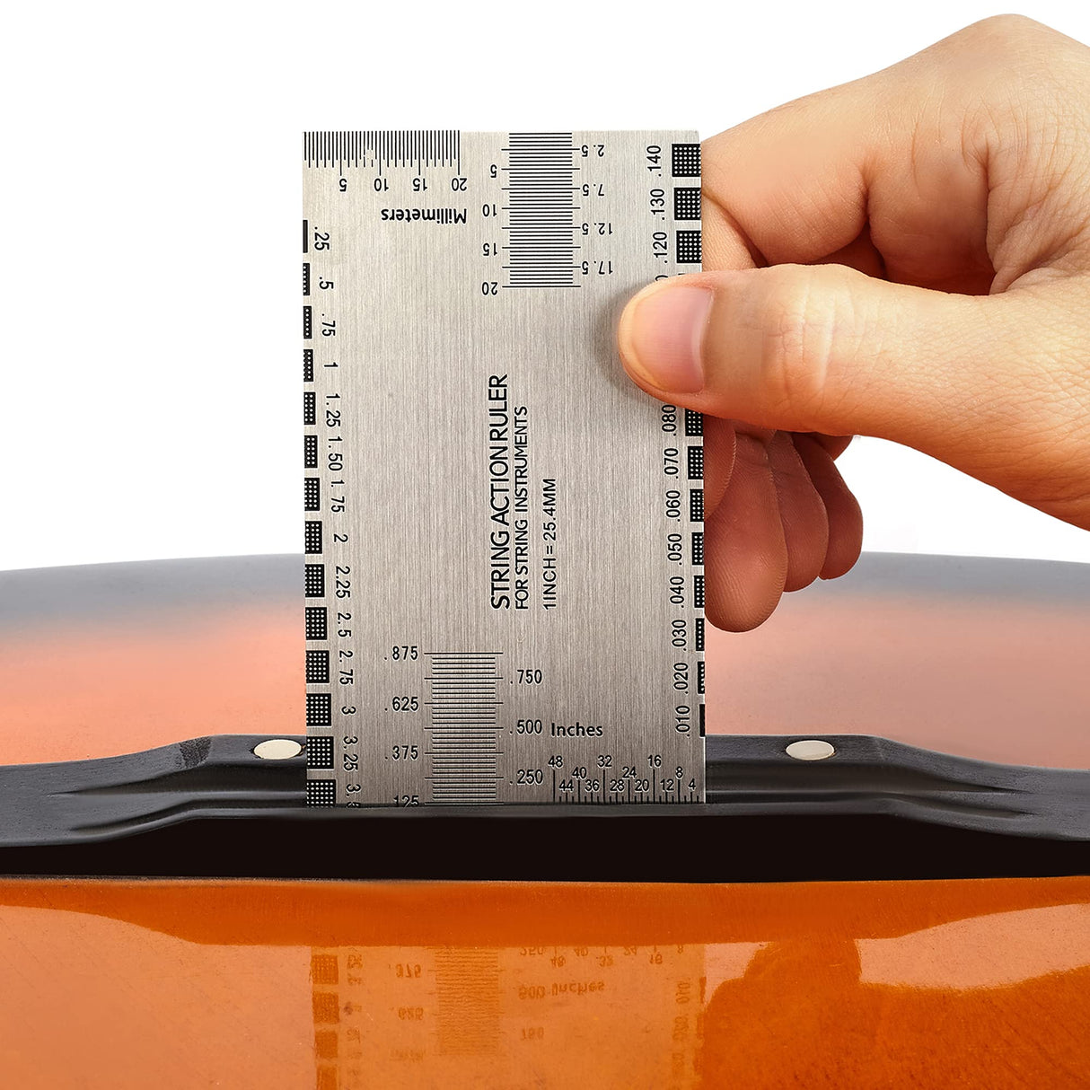 MIECOO 9PCS Guitar Luthier Repair Tool Kit Includes Guitar Fret Leveling Sanding Beam Leveler, Guitar Fret Crowning File, String Action Ruler Gauge, MIECOO MIECOO