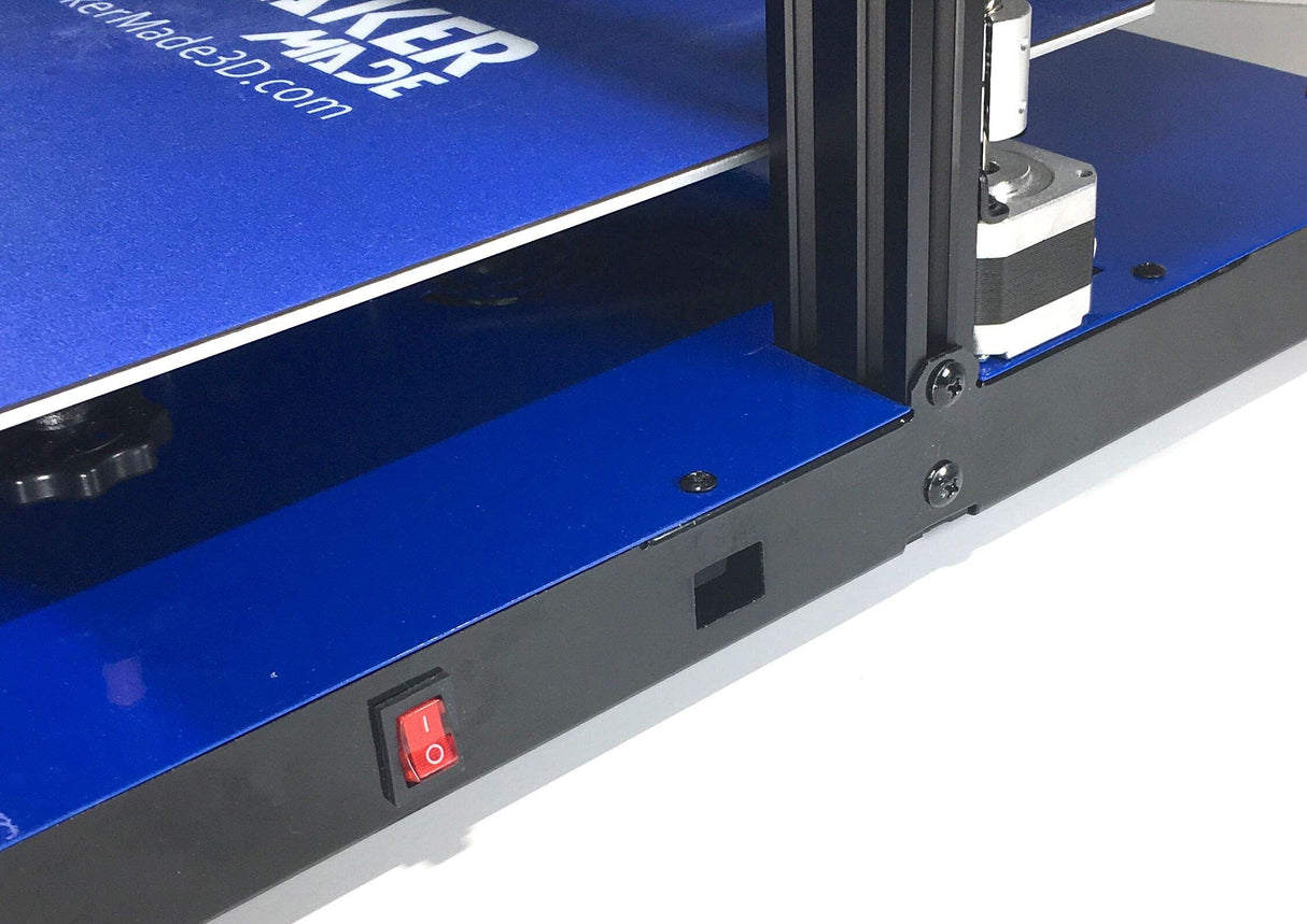 Maker Made 3D Printer 300 - All Metal Frame with Intuitive Touchscreen Interface and Magnetic Build Mat Maker Made