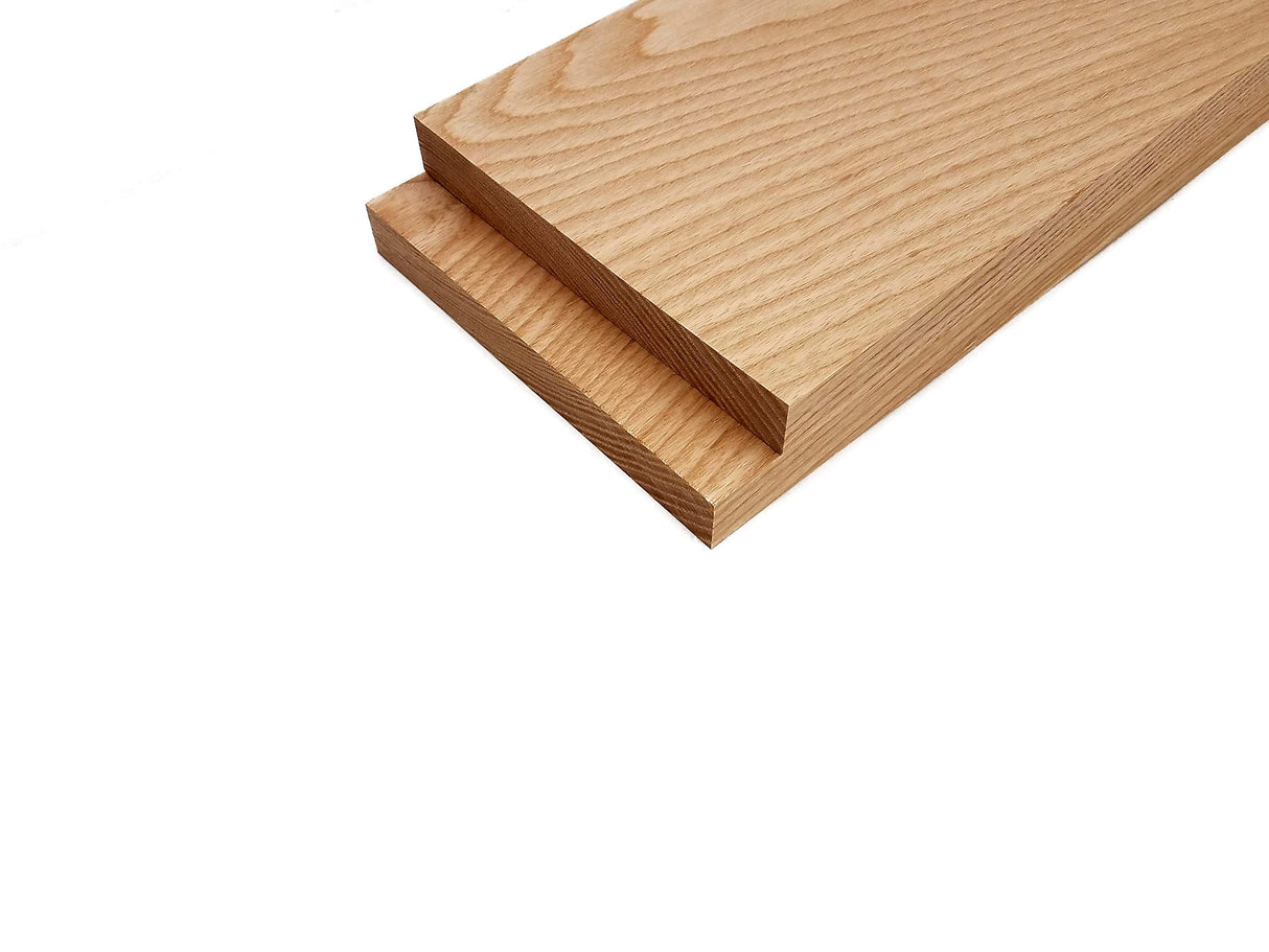 White Ash Lumber Board - 3/4" x 6" (2 Pcs) (3/4" x 6" x 48") Barrington Hardwoods