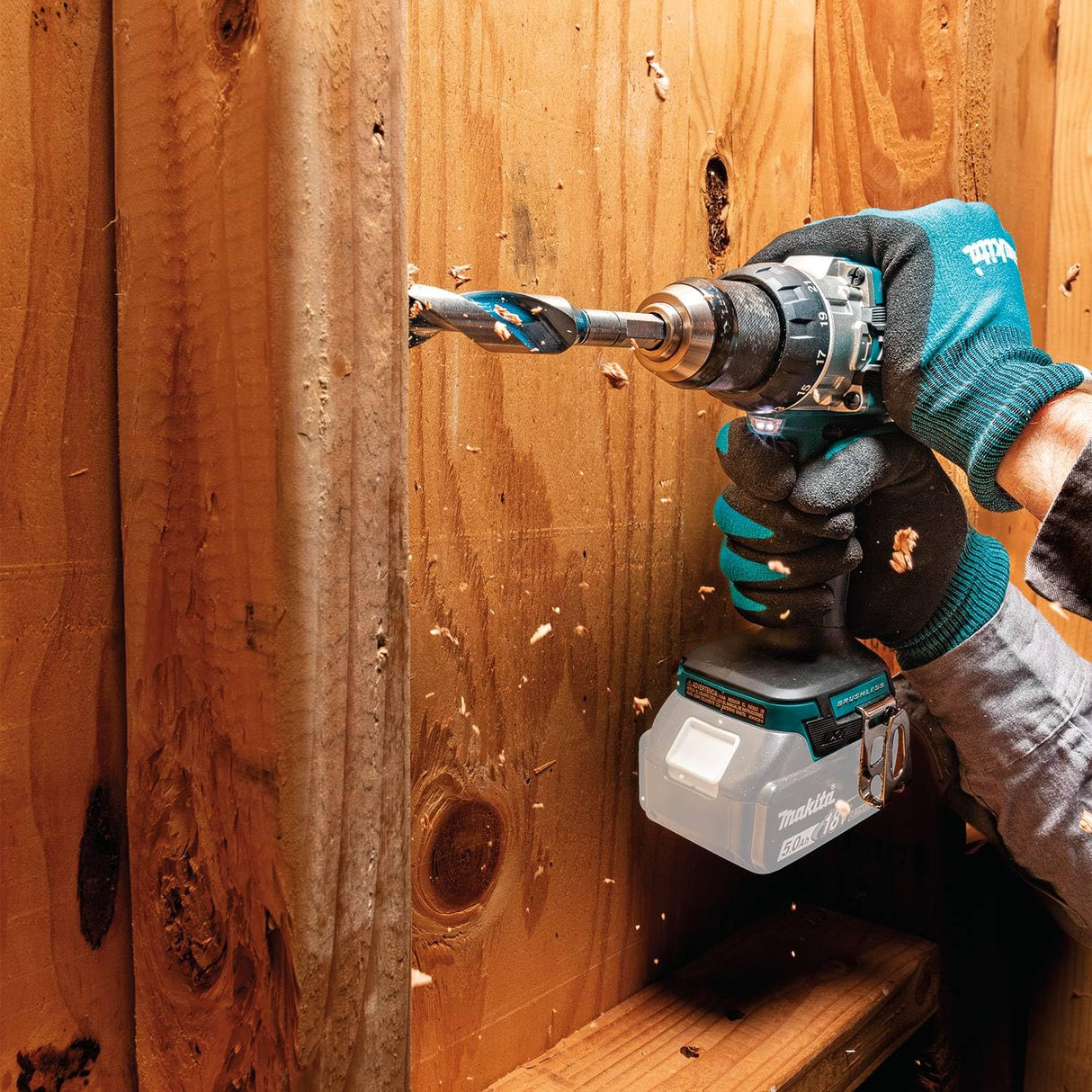 Makita XPH16Z 18V LXT® Lithium-Ion Compact Brushless Cordless 1/2" Hammer Driver-Drill, Tool Only Makita