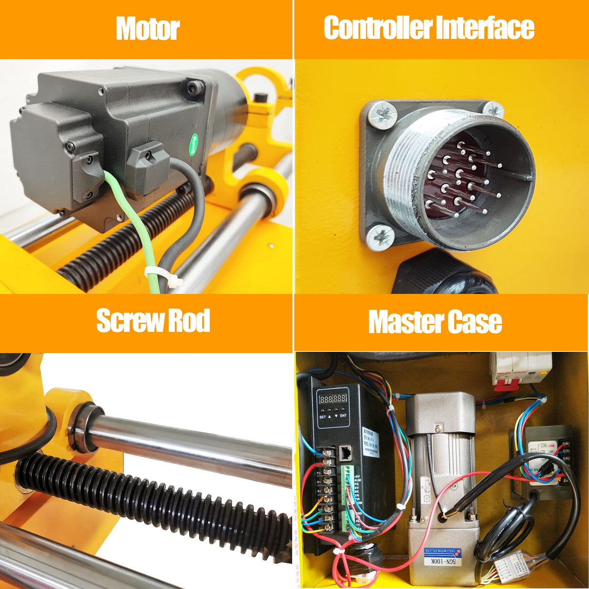 TECHTONGDA Portable Line Boring Machine Line Bore Machine Portable with Control Handle for Excavator Repair XDT50 110V TECHTONGDA