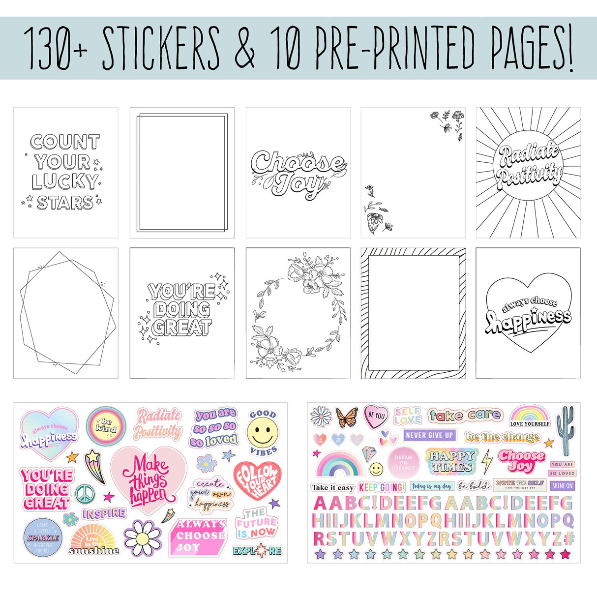 STMT D.I.Y. Artist Stationery Set, Art Journal Kit, Watercolor Kit, DIY Journaling Set for Girls Ages - 8+ STMT