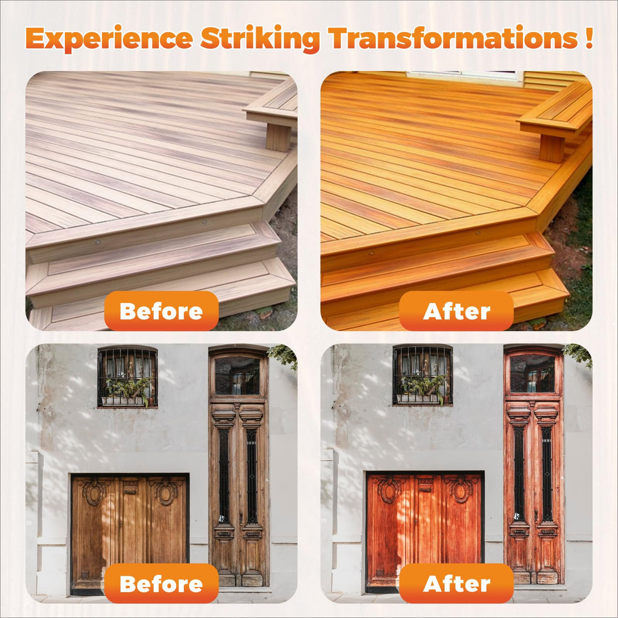 Tenee 9 Fl Oz Pure Tung Oil – Food Safe Wood Sealer Preferred by Experienced Craftsmen – Waterproof Tung Oil That Strengthens & Protect Wood – Wood Tenee