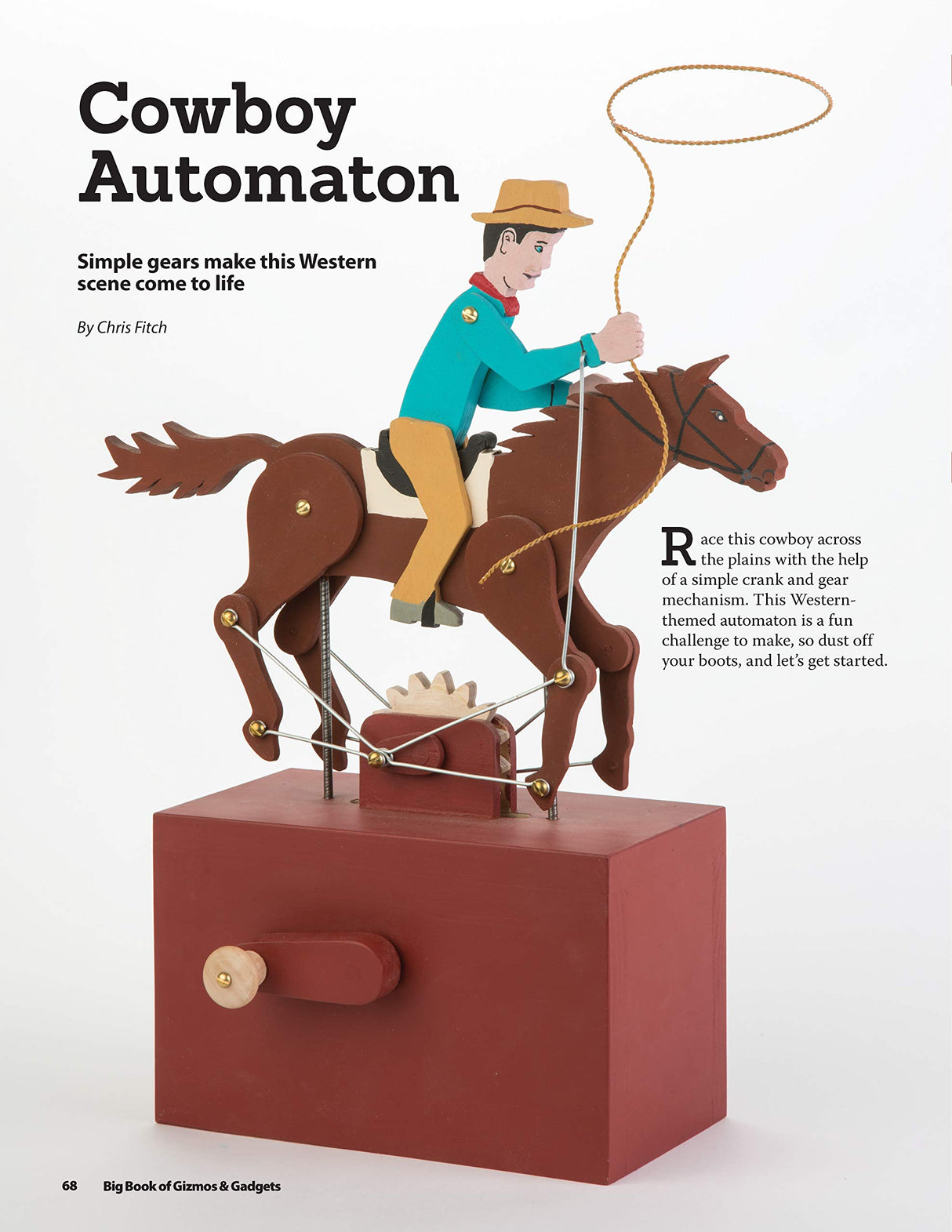 Big Book of Gizmos & Gadgets: Expert Advice and 15 All-Time Favorite Projects and Patterns (Fox Chapel Publishing) Step-by-Step Wooden Mechanical Fox Chapel Publishing