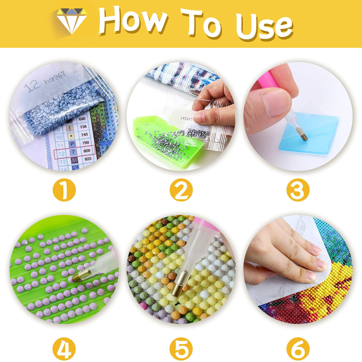 SKRYUIE 5D Animal Diamond Painting Kit - DIY Diamond Art Dark Horse Rose, Full Round Drill - Crystal Embroidery Cross Stitch - Adult Craft for Wall & SKRYUIE