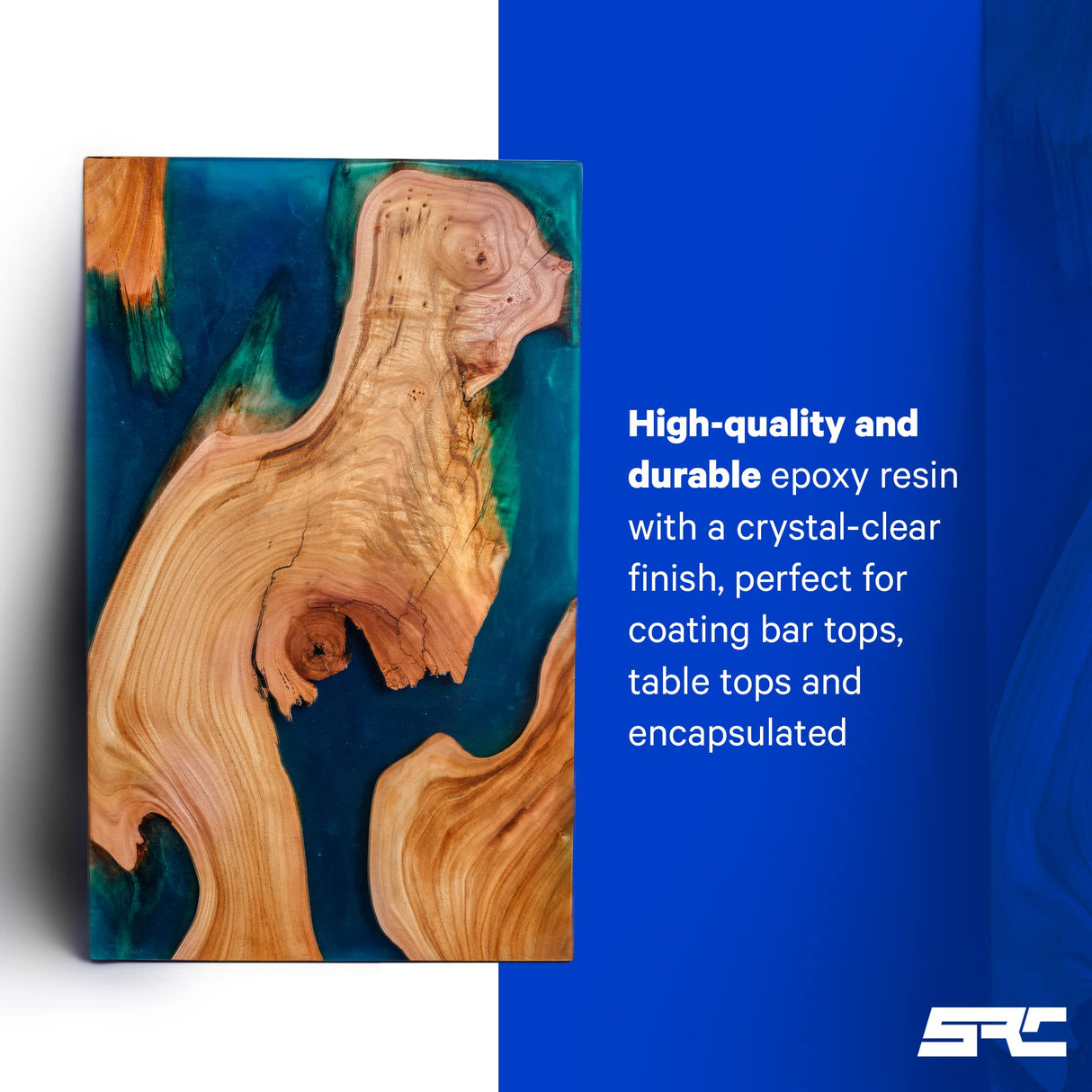 Specialty Resin & Chemical Epox-It 80 (1 Gal)| Clear Epoxy Resin Kit for Beginners & Experts| Clear Epoxy Coating for Bar Top, Countertop, SPRESIN