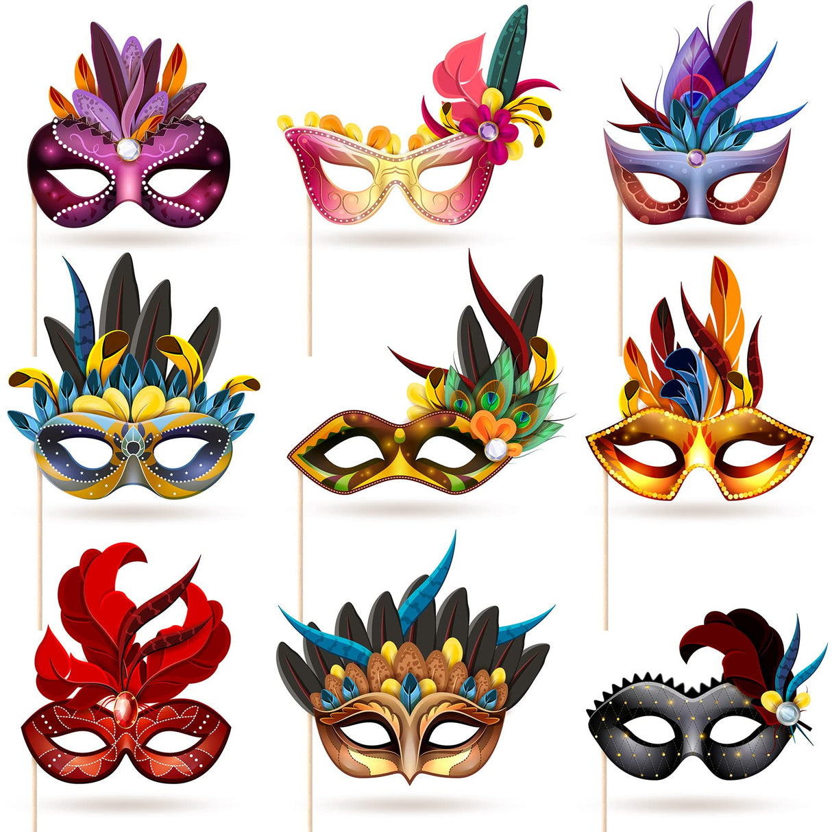 EBOOT Unfinished Natural Wood Craft Dowel Rods 100 Pack (6 x 1/8 Inch) EBOOT