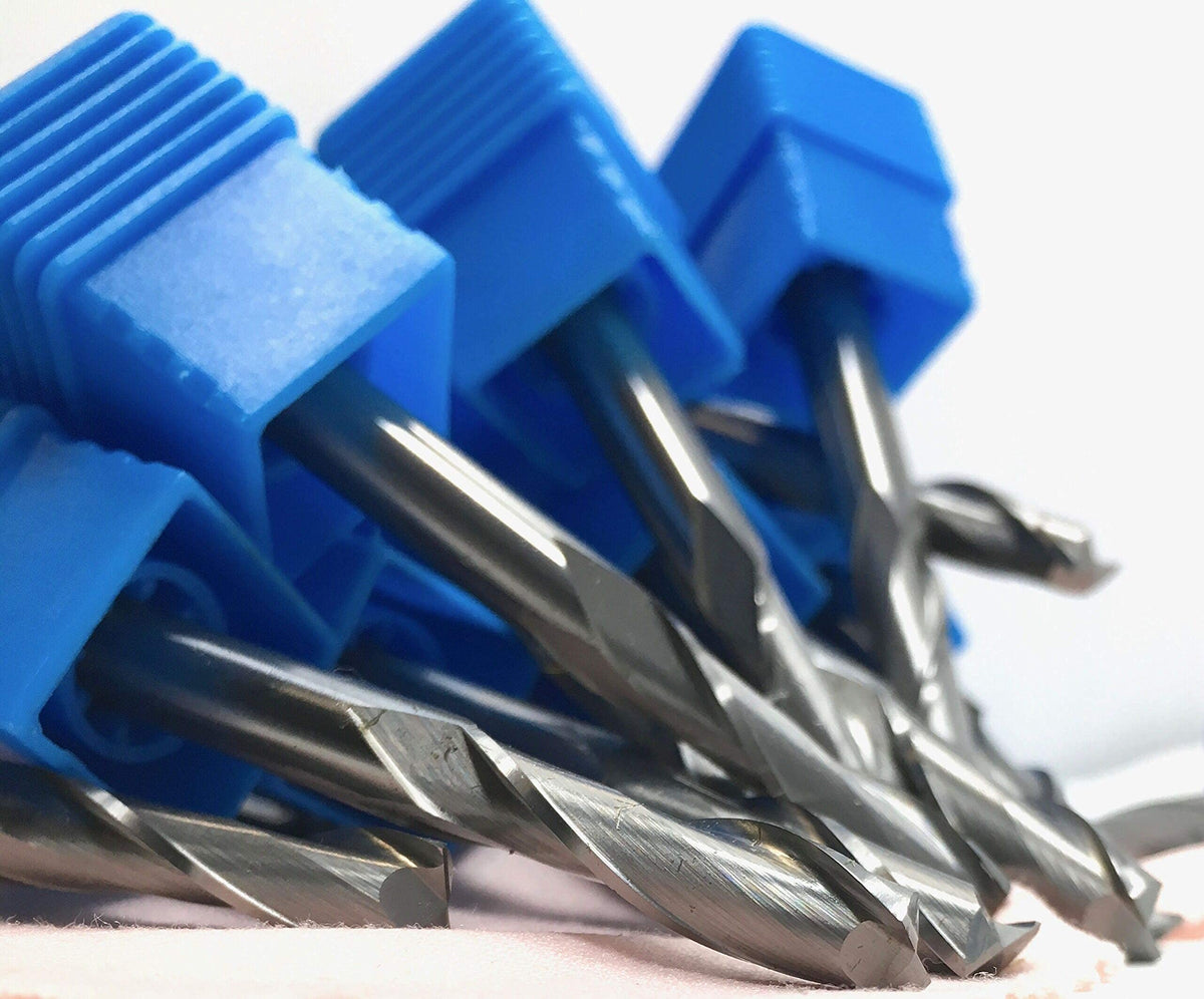 Standard Speed 1/4" Upcut Router Bit, Suitable for All Routers Including CNC Maker Made
