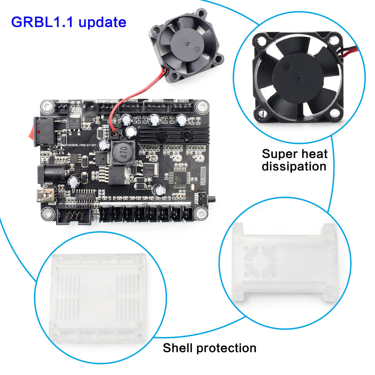 CNCTOPBAOS 1610 PRO CNC Milling Machine,with GRBL Offline Controller,3 Axis Desktop DIY Mini CNC Router Kit Engrave Carving PVC,PCB,Acrylic,Wood CNCTOPBAOS