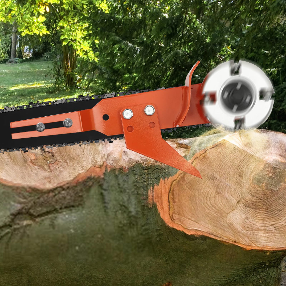 Chainsaw Carving Mill Attachment Log Debarker Peeler Notcher For STIHL MS170-250 Chainsaw Accessories Wood Carving, for Husqvarna & Stih-l Belt LIKARVA