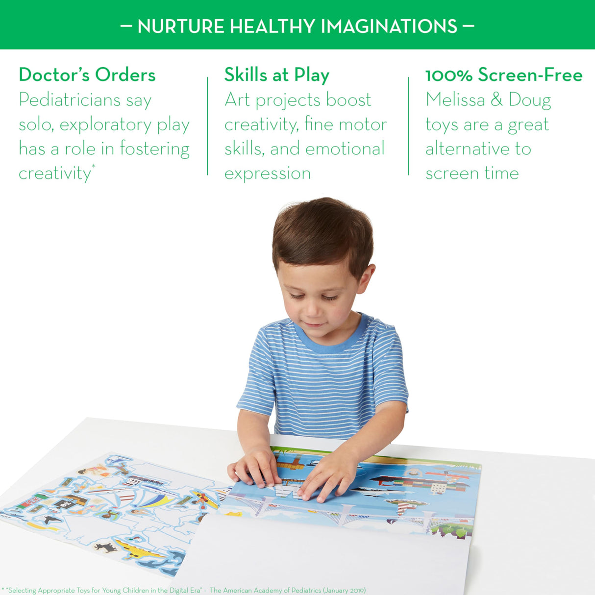 Melissa & Doug Reusable Sticker Pad: Vehicles-165+ Reusable Stickers | Melissa & Doug Kids Reusable Sticker Pad: 165+ Trucks,Trains,Planes,Cars Melissa & Doug