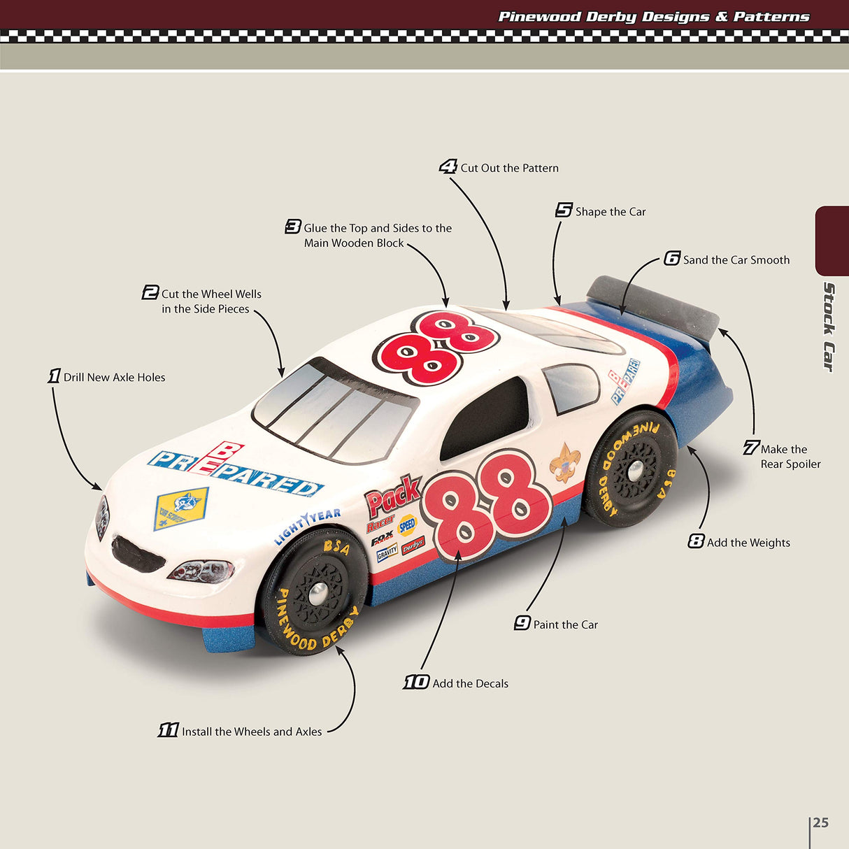 Pinewood Derby Designs & Patterns: The Ultimate Guide to Creating the Coolest Car (Fox Chapel Publishing) 34 Patterns, plus Expert Tips & Techniques Design Originals