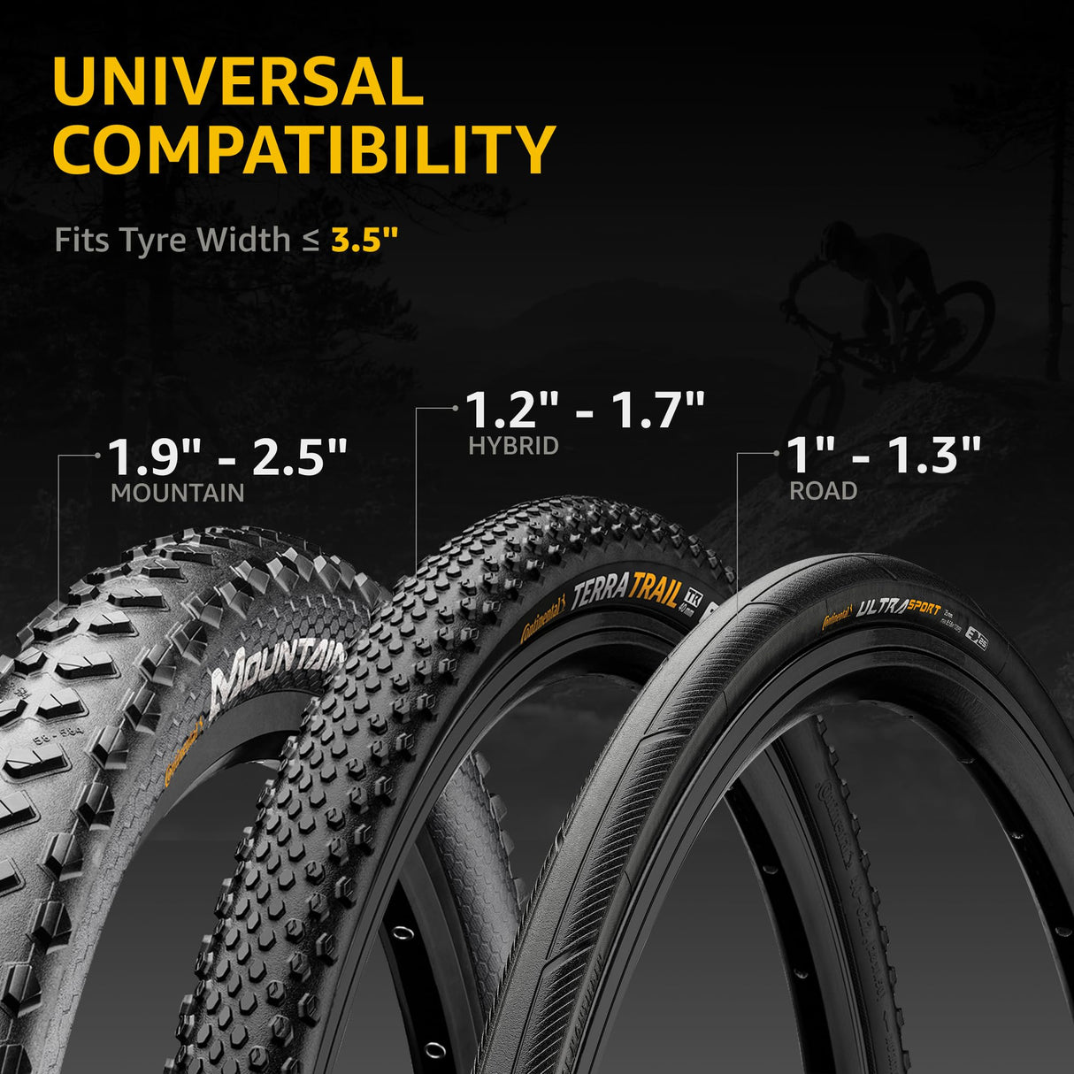 monTEK Swivel Bike Wall Mount, Bike Hangers for Garage, Wall Mount Bike Rack, Space Saving Sturdy Wall Bike Rack, Vertical Bike Rack Holds Up to 66 monTEK