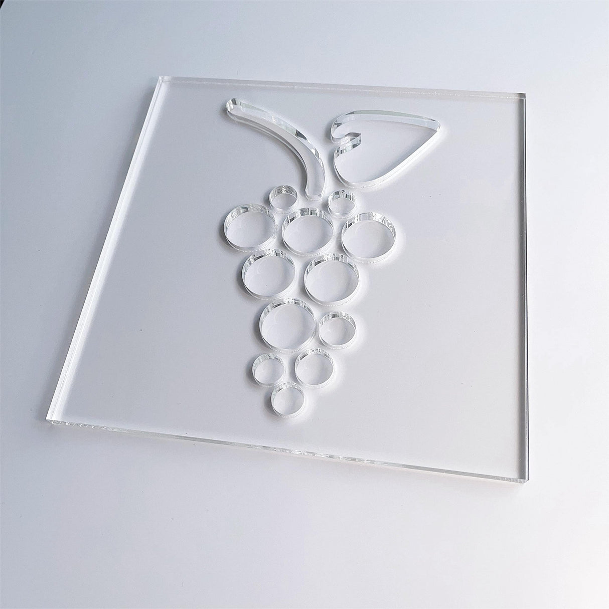 Phocaea Grapes Router Template, Acrylic Template, Woodworking Router Template Phocaea