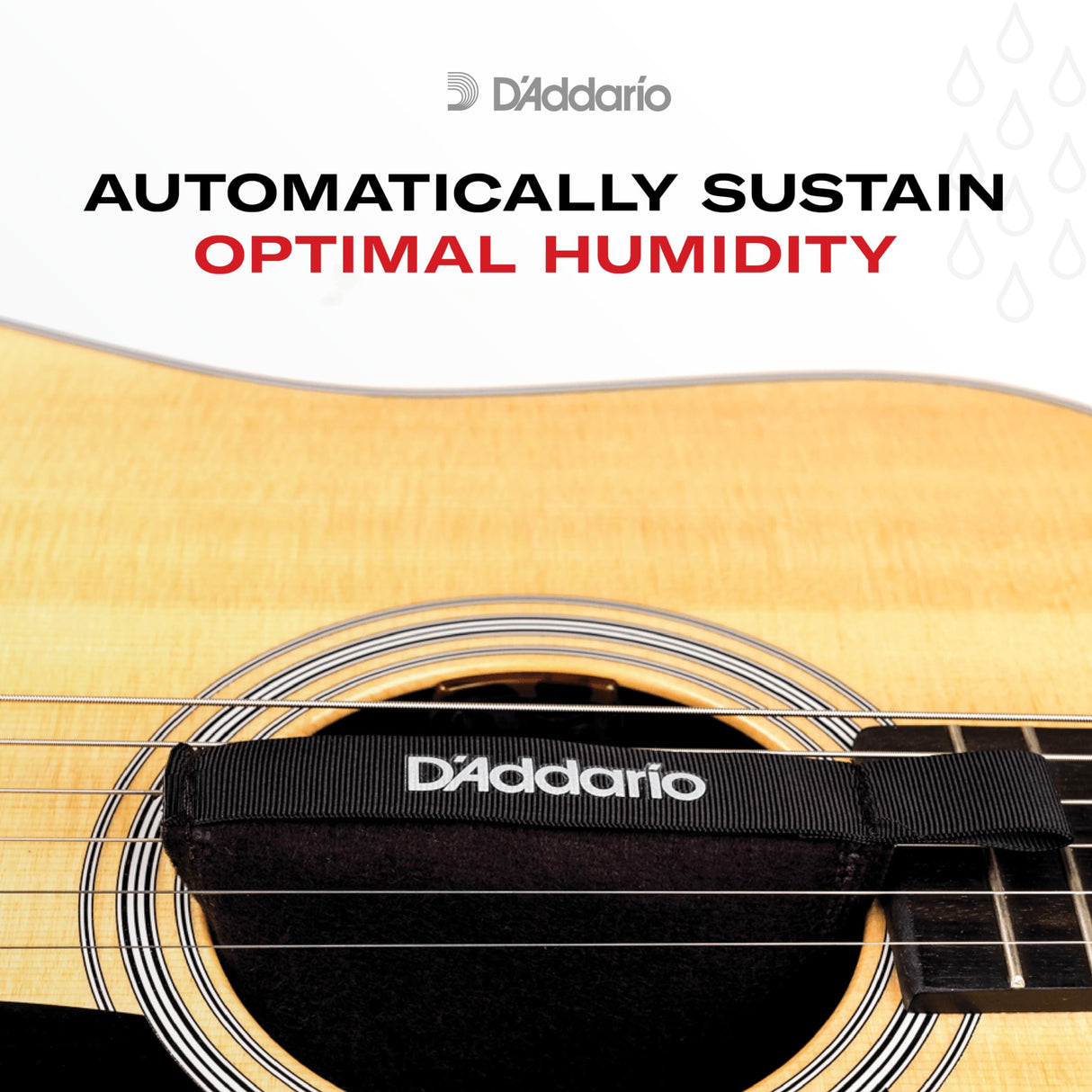 D'Addario Accessories Guitar Humidifier System - Humidipak Maintain Kit - Automatic Humidity Control System - Maintenance-Free, Two-Way Humidity D'Addario