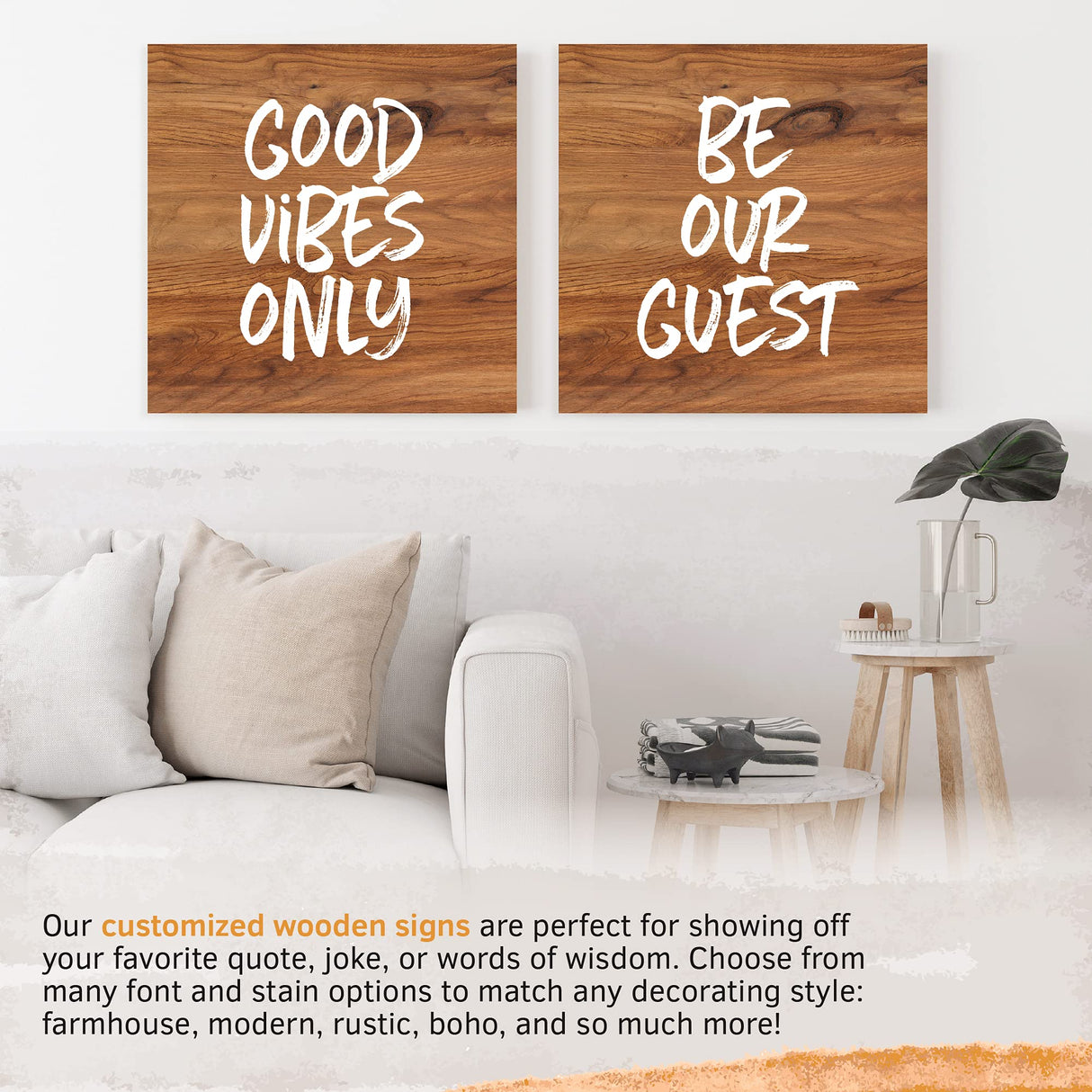 Custom Wood Signs Personalized | Farmhouse Decor | Personalized Signs | Personalized Rustic Wood Signs | Father's Day Gift | Custom Sign | Great DREAM BIG PRINTABLES